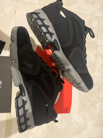 Stussy × Nike Air Zoom Spiridon Cage 2 "Black"