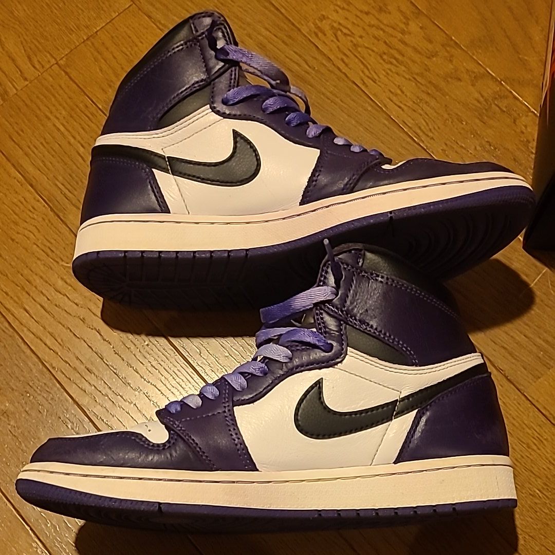 Nike Air Jordan 1 Retro High OG "Court Purple White/Black" (2020)   