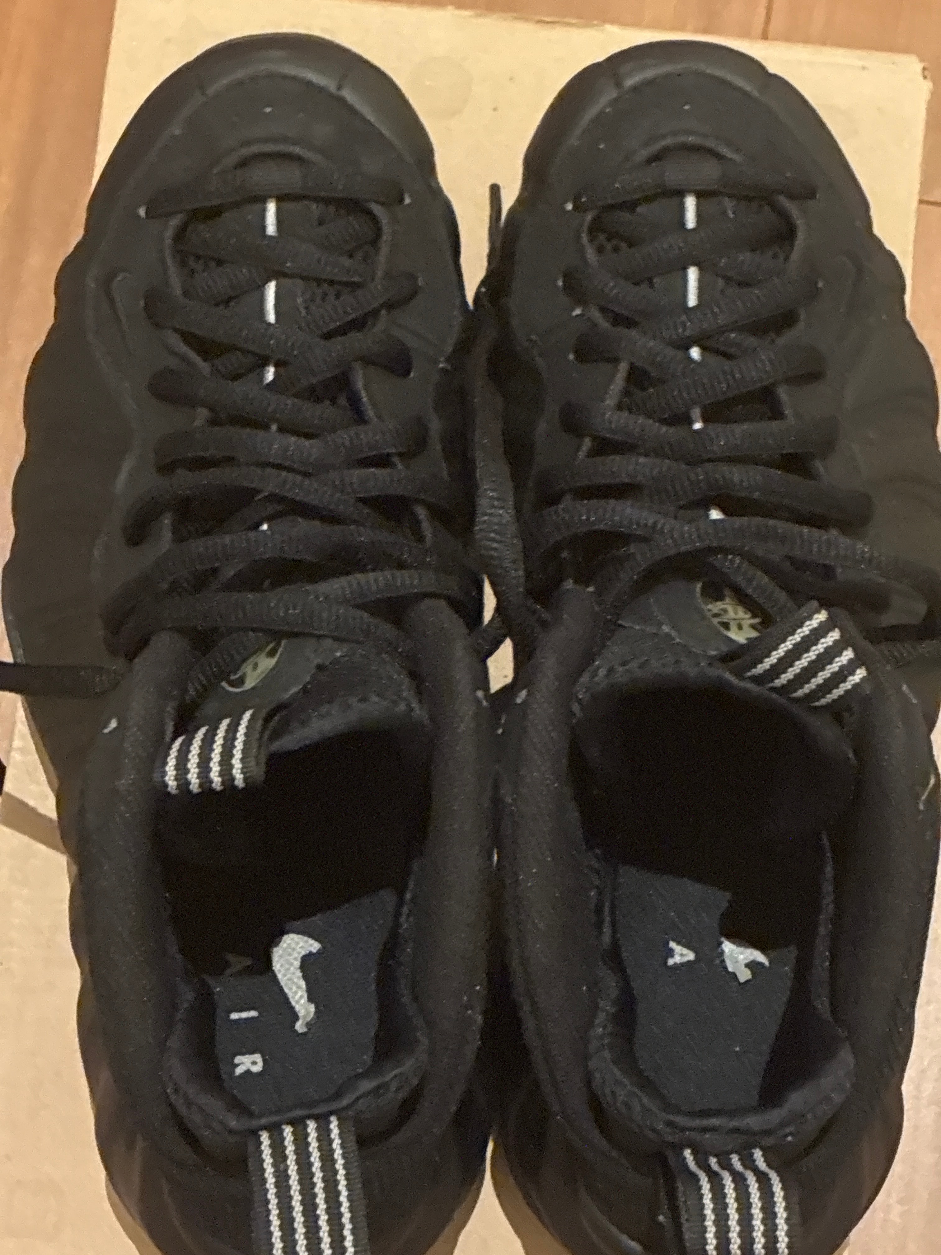 Nike Air Foamposite One Stealth "Black/Black-Medium Grey"