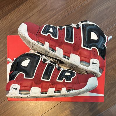Nike Air More Uptempo ’96 "Black and Varsity Red" (2021)