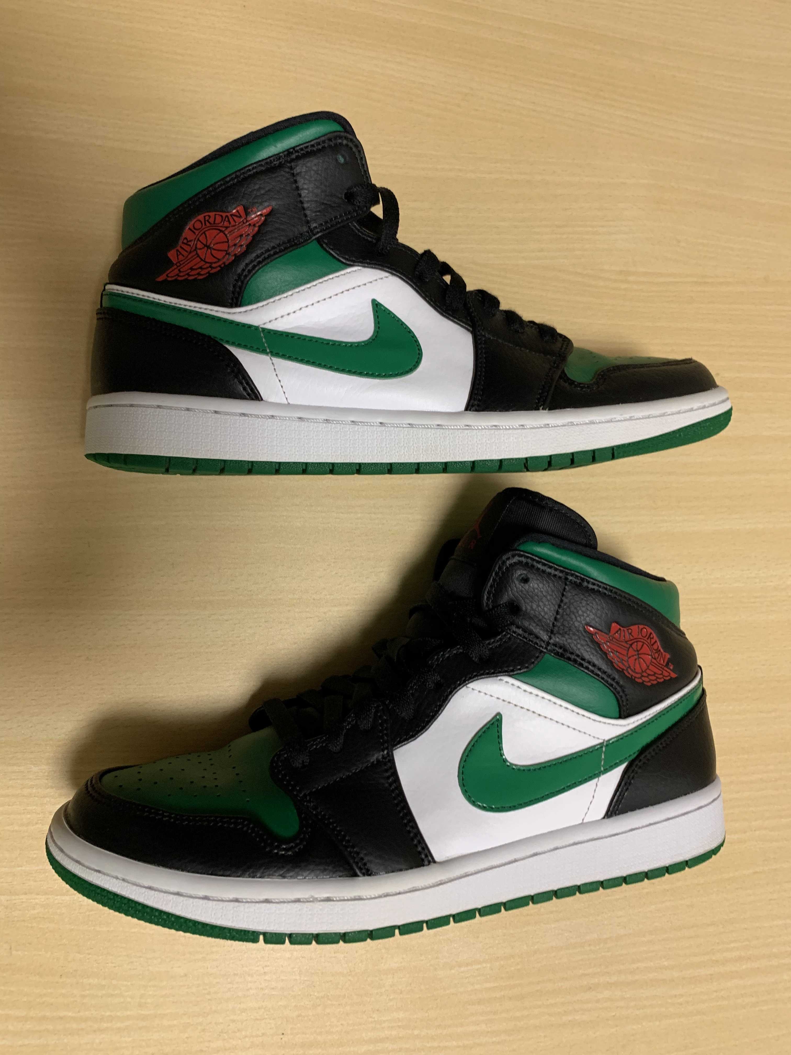 NIKE AIR JORDAN 1 MID "PINE GREEN"