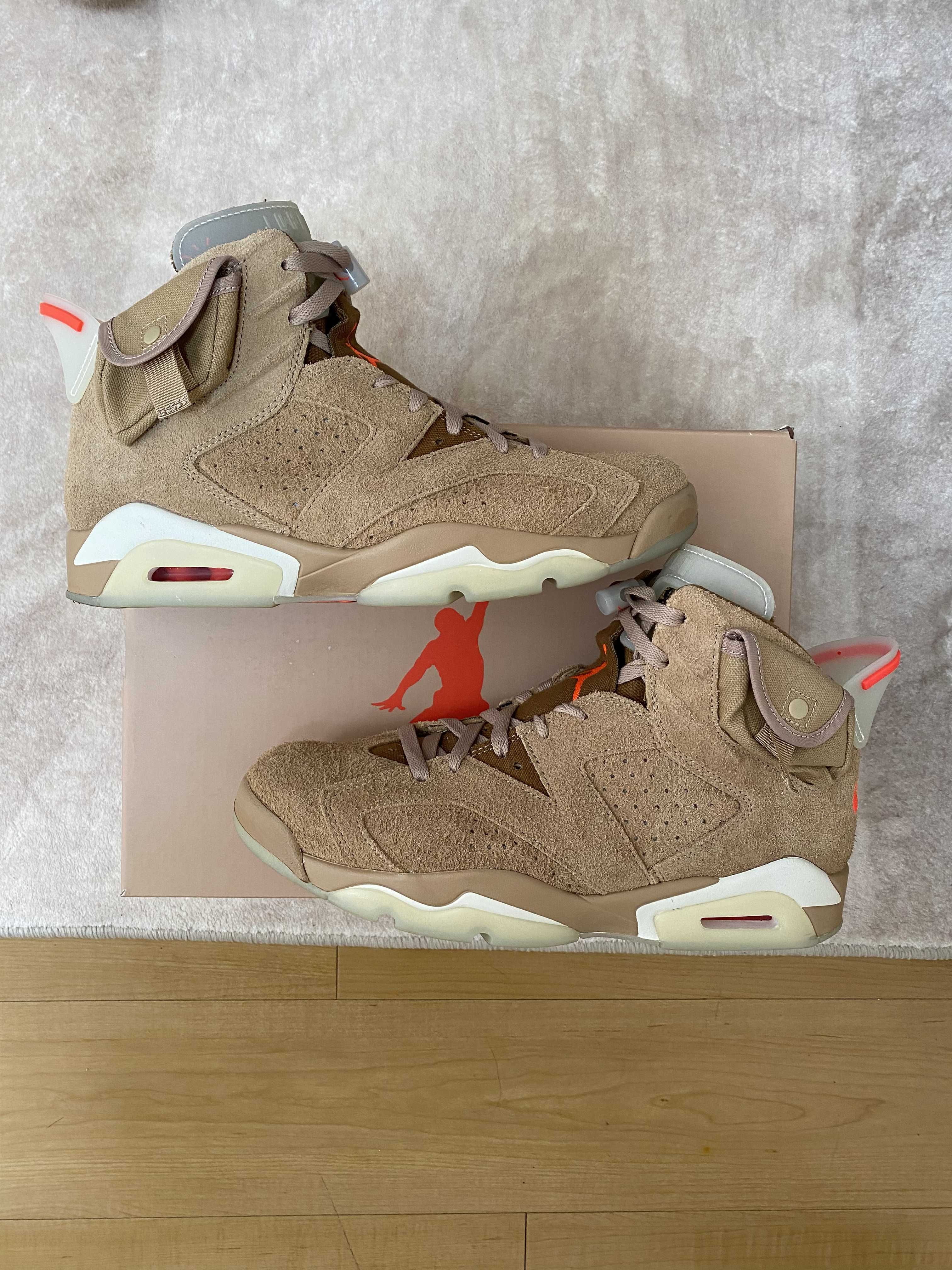 Travis Scott × Nike Air Jordan 6 "British Khaki"