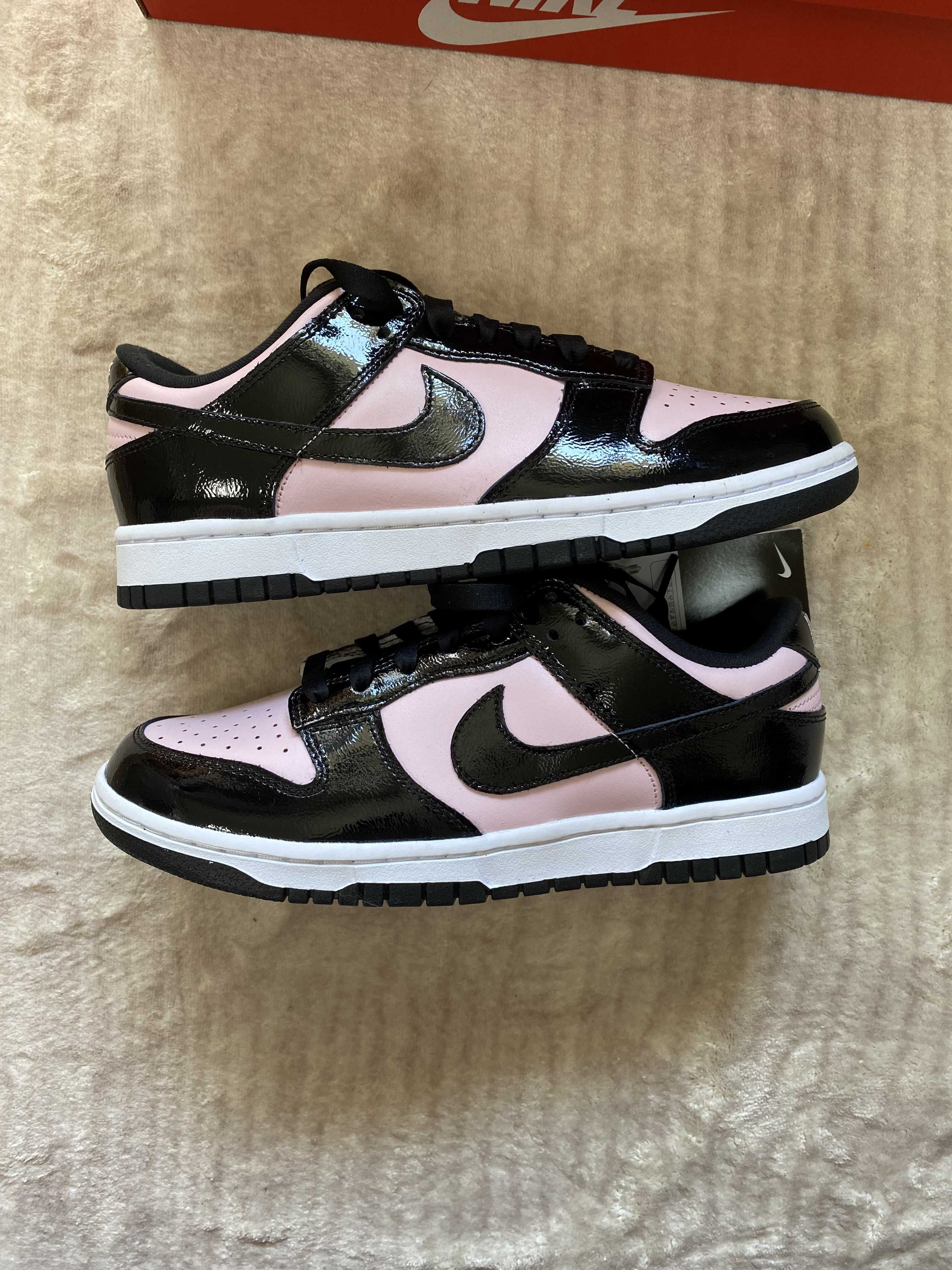Nike Women's Dunk Low Essential "Black Patent Leather"