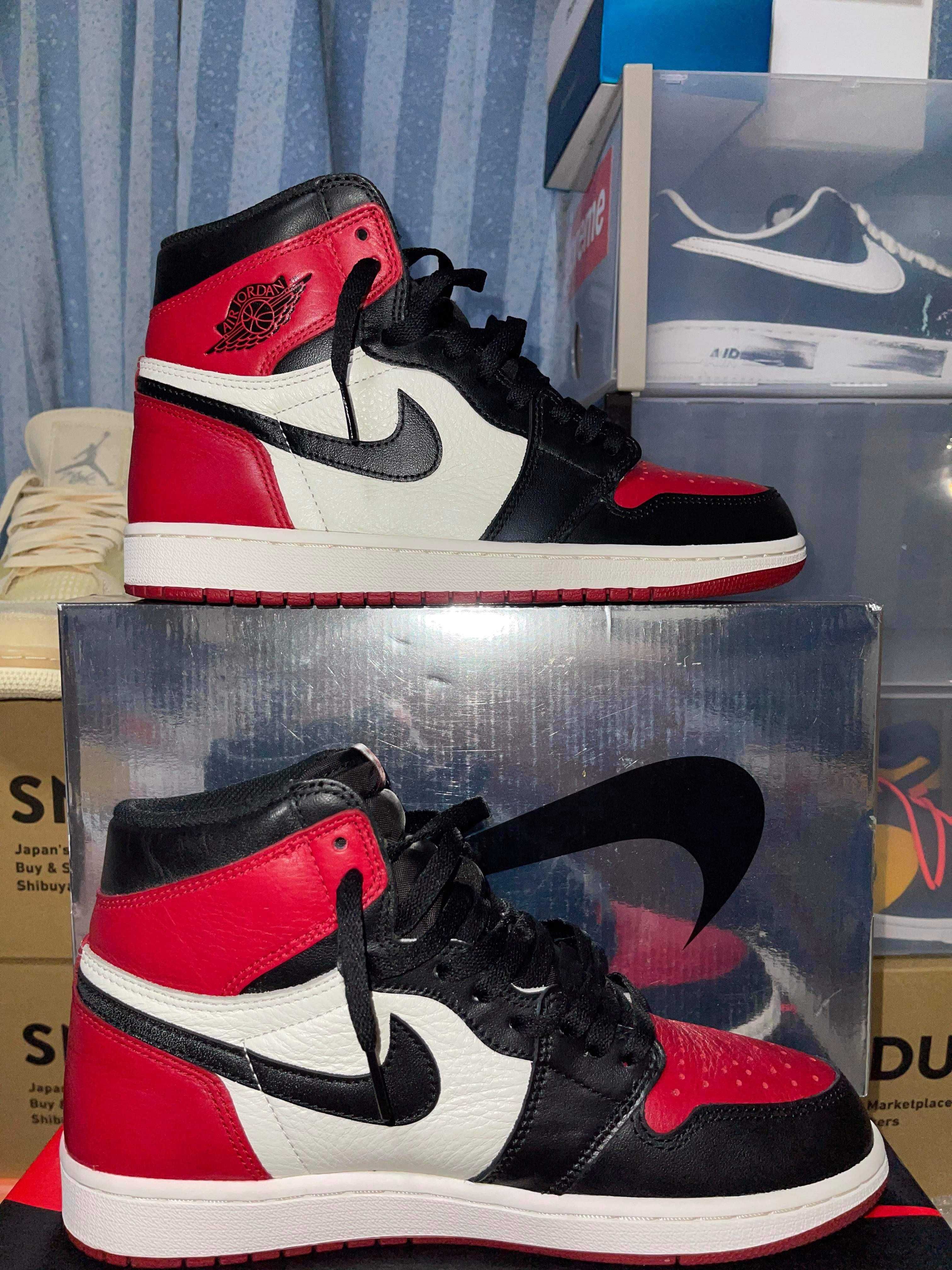 Nike Air Jordan 1 Retro High OG "Bred Toe"