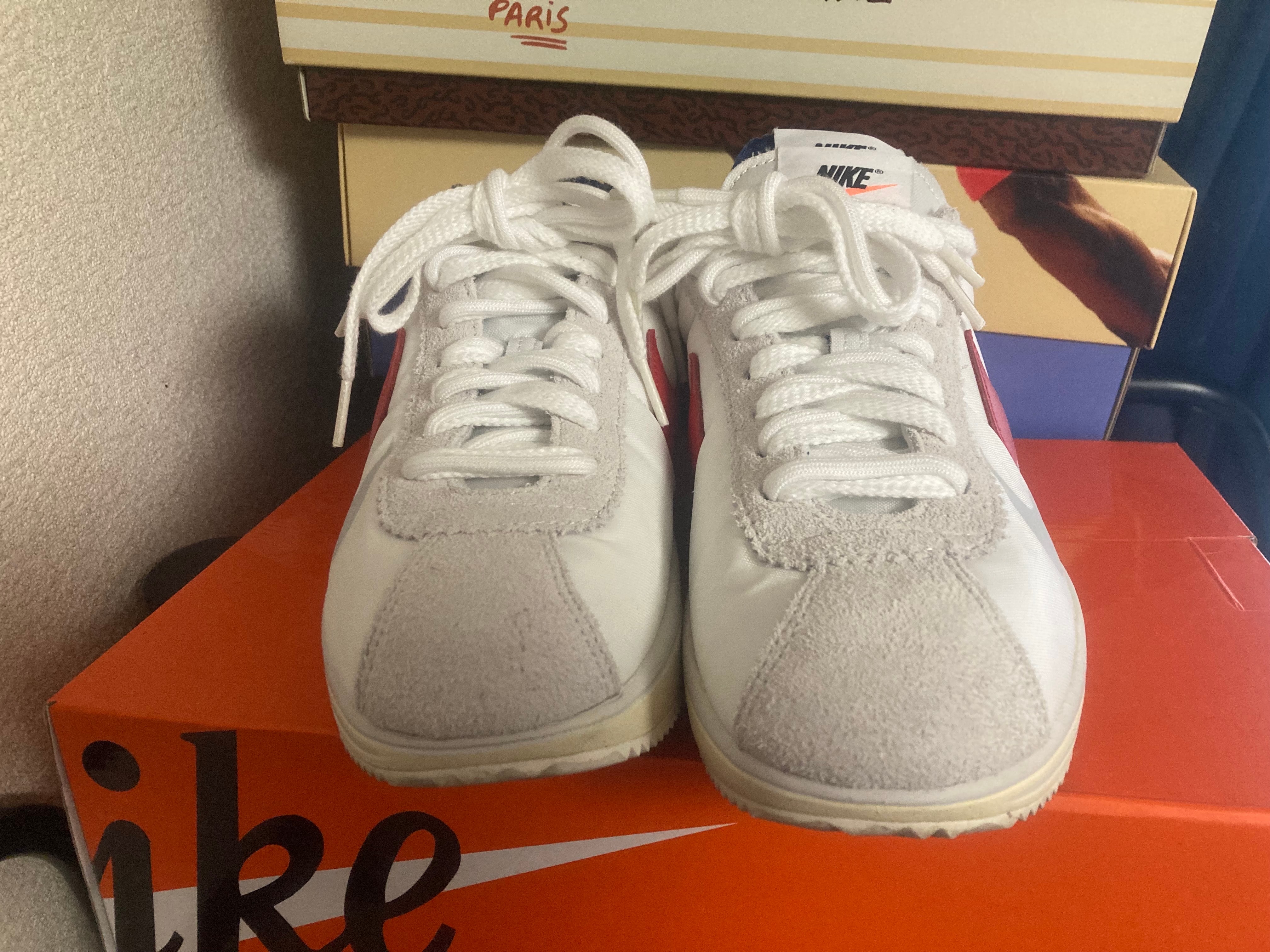 sacai × Nike Zoom Cortez "White and University Red"