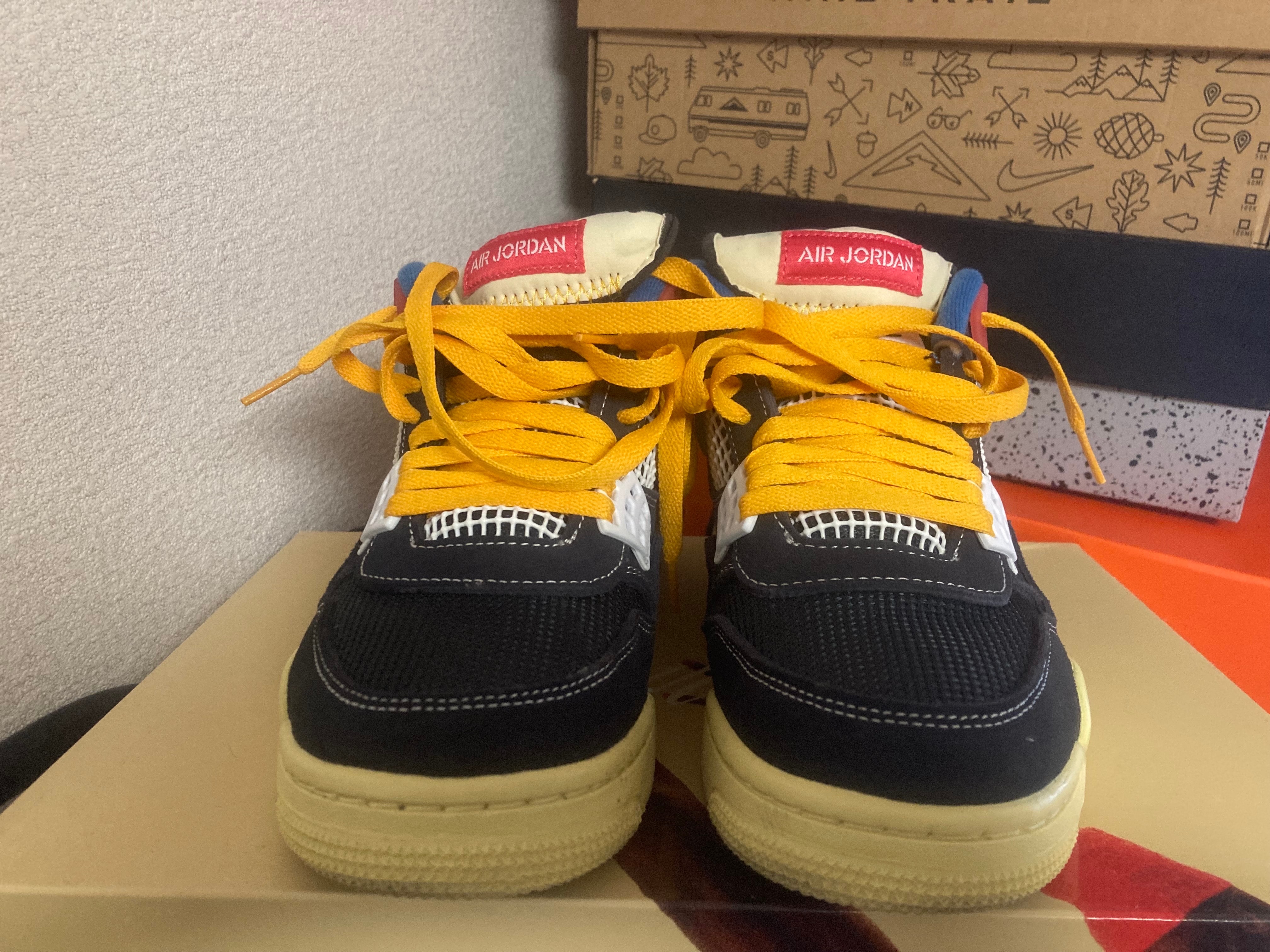 UNION × NIKE AIR JORDAN 4 "OFF NOIR"