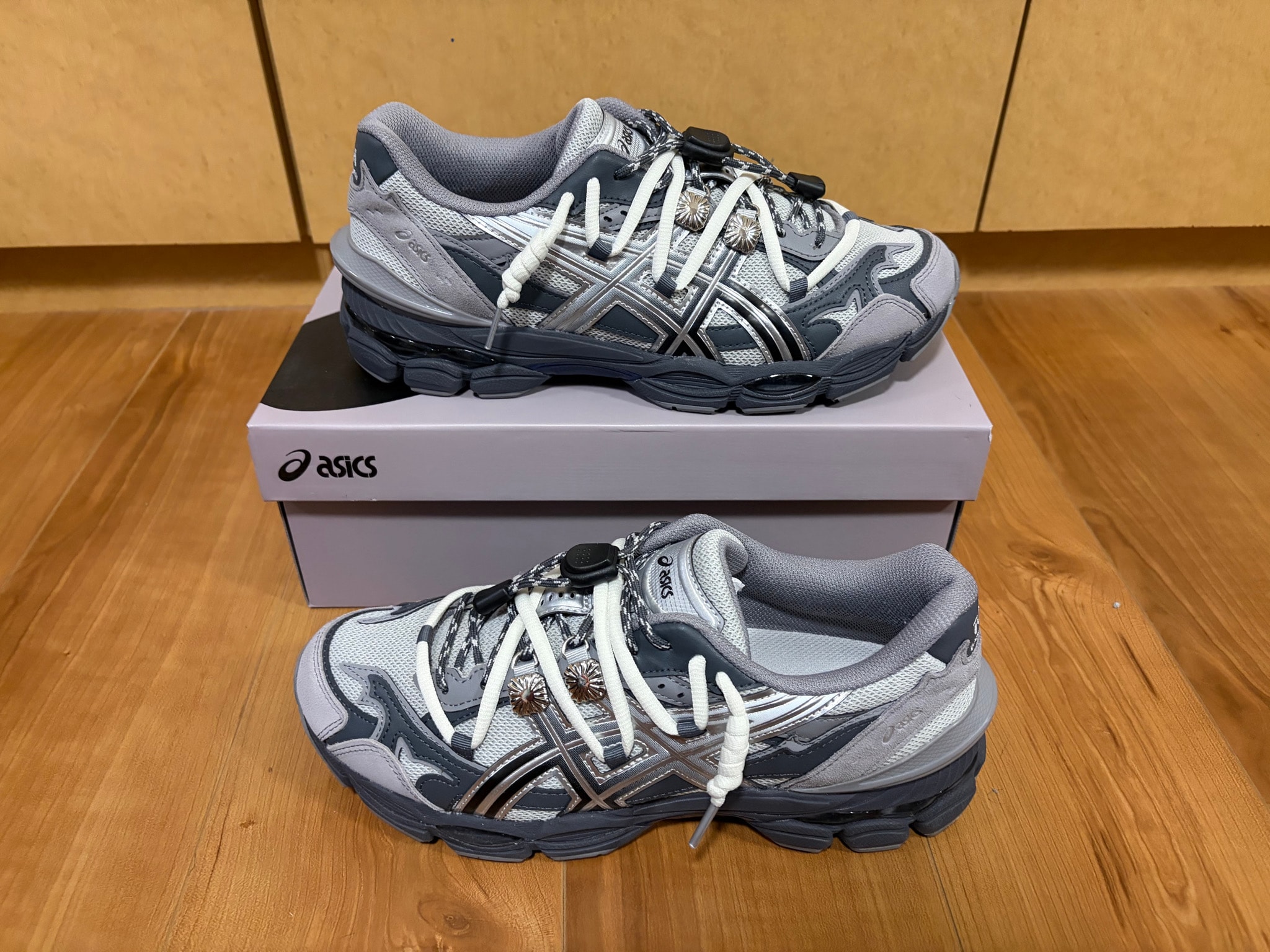 TOGA × Asics Gel-Cumulus 16 TG "Grey/Black Pure Silver"