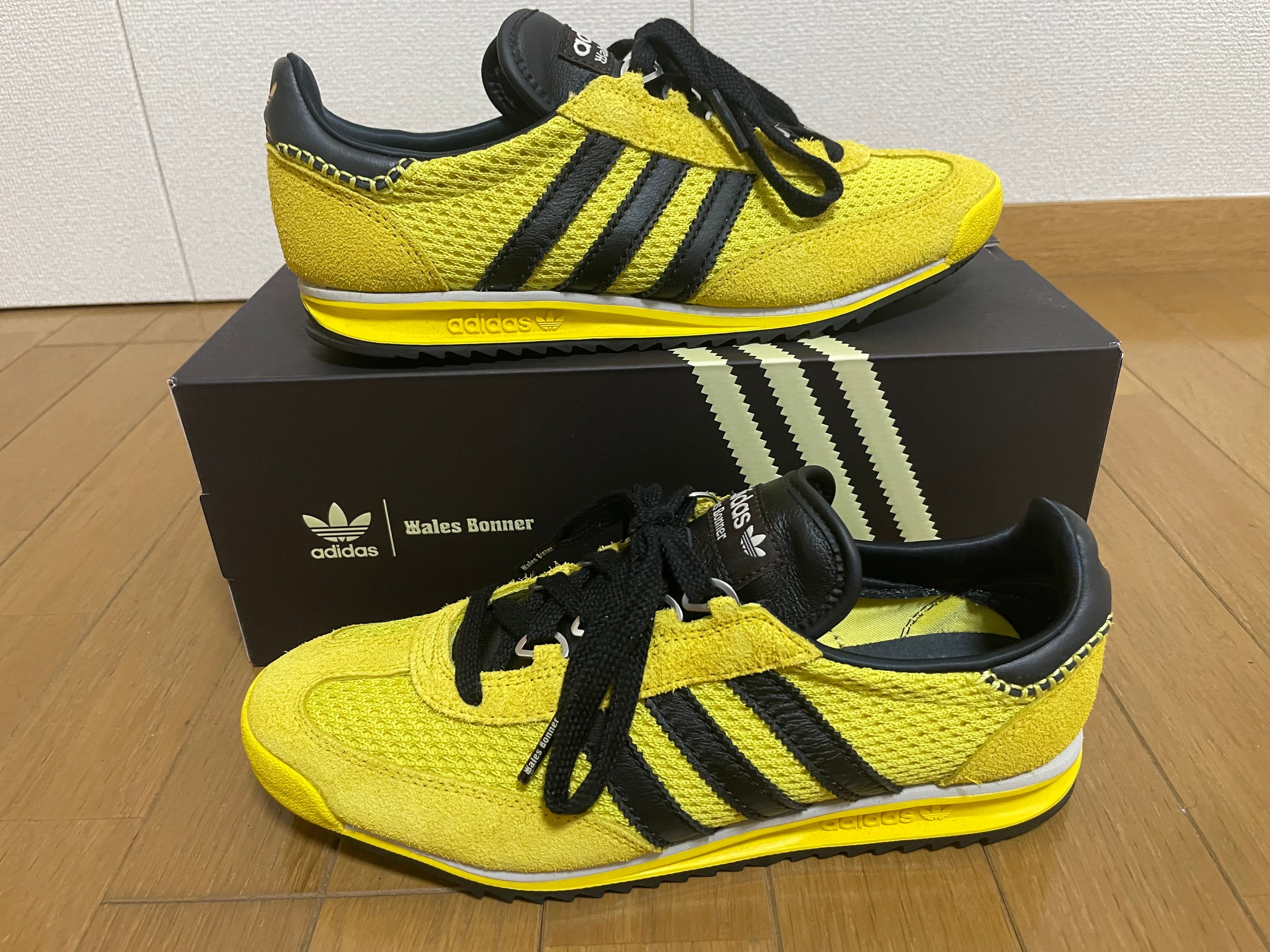 Wales Bonner × adidas SL76 "Yellow/Bold Orange/Core Black"