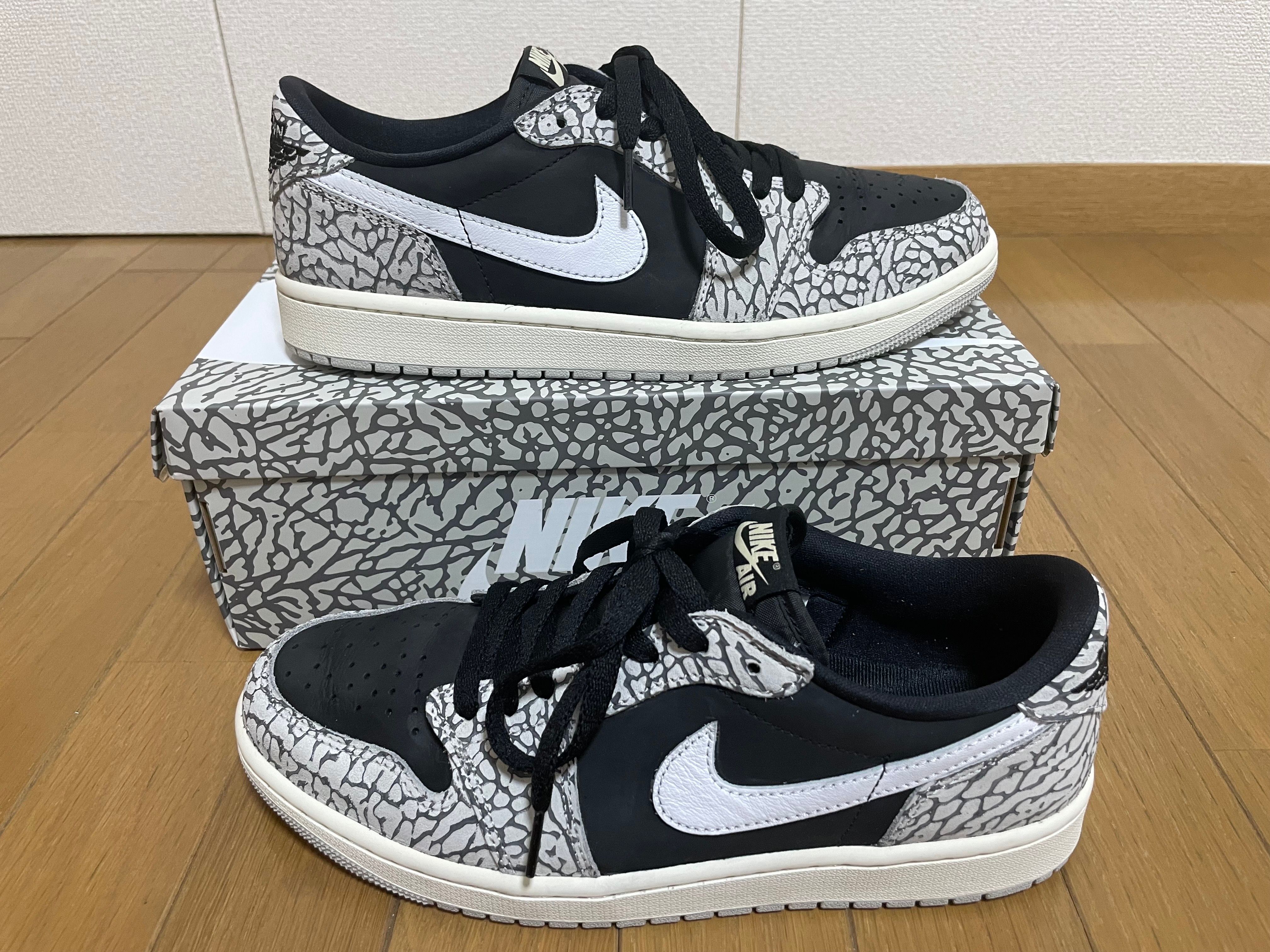 Nike Air Jordan 1 Retro Low OG "Black Cement"