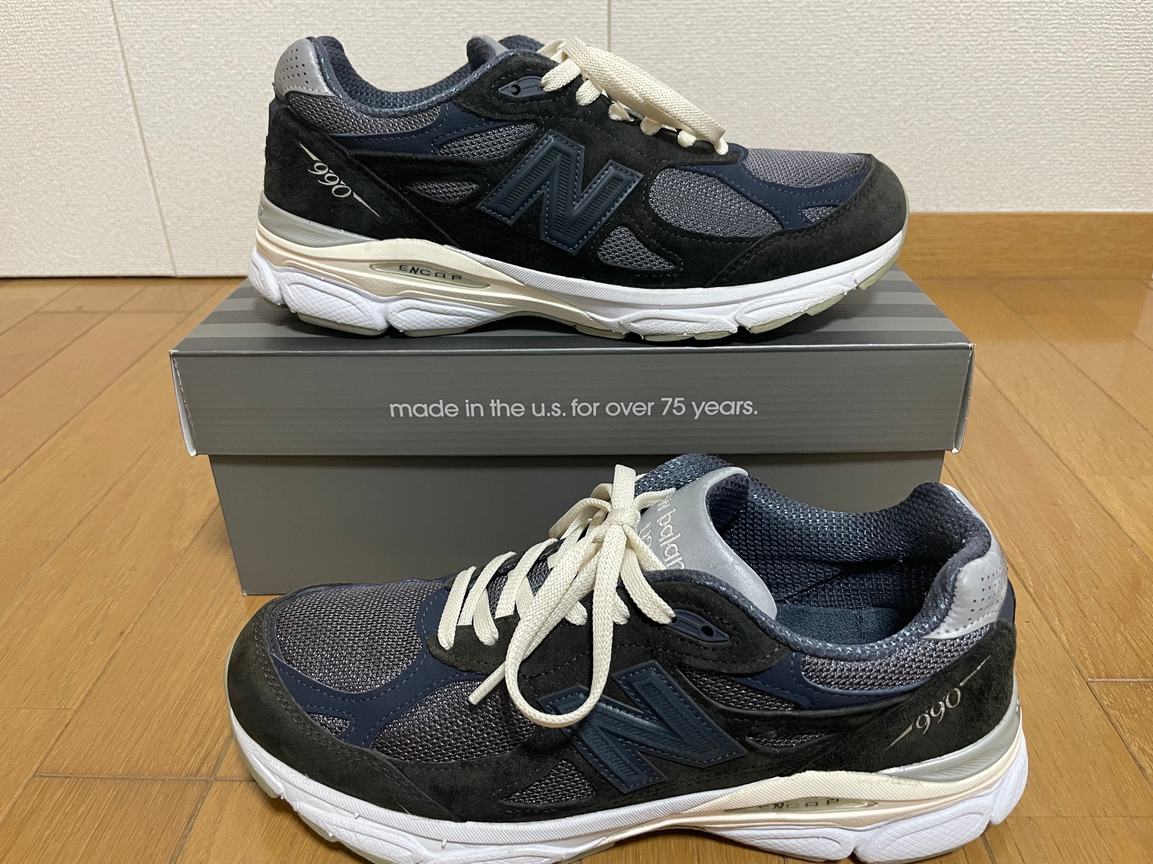 KITH Ronnie Fieg × New Balance 990V3 "Genesis/Navy"