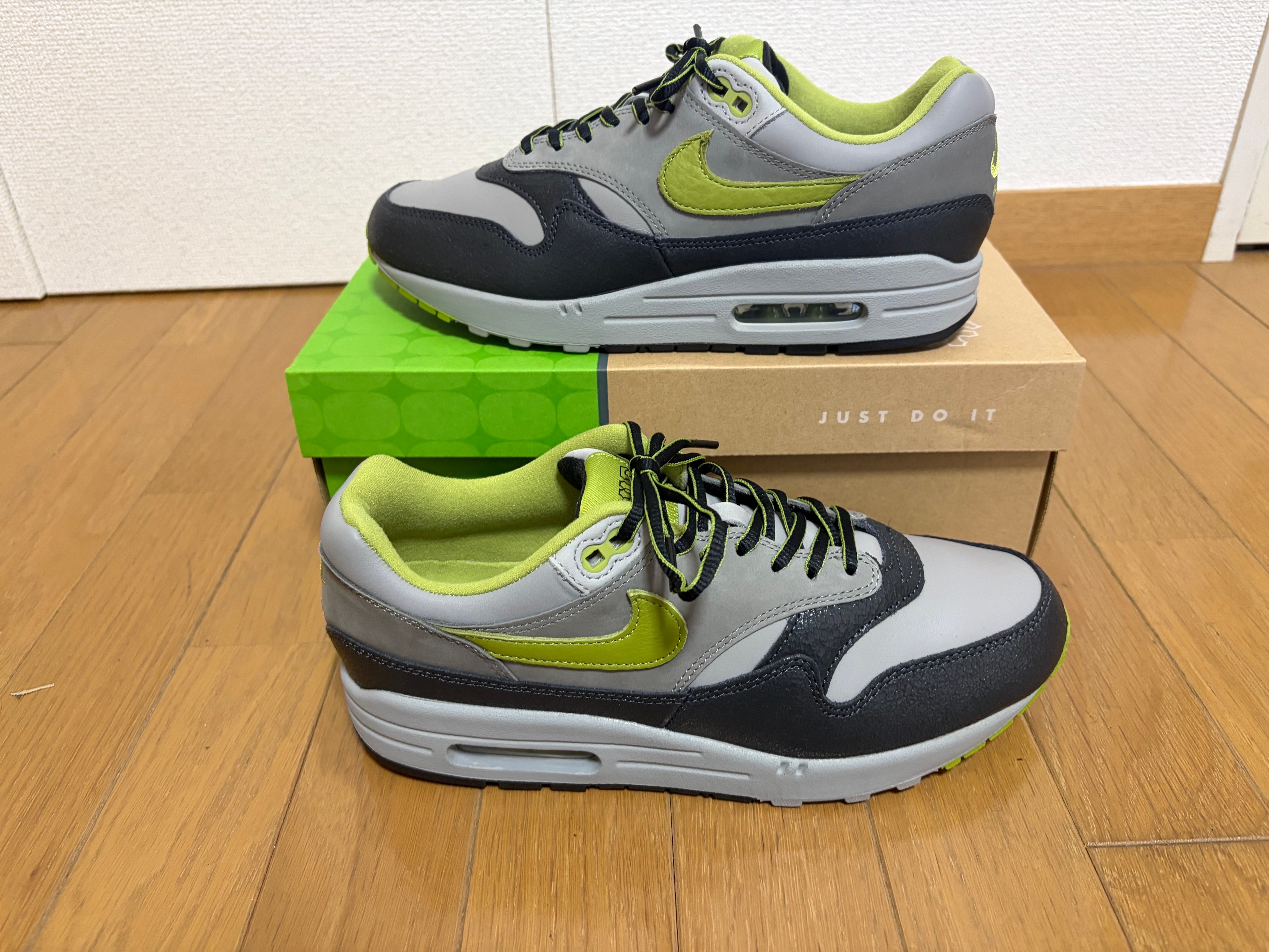 HUF × Nike Air Max 1 "Anthracite and Medium Grey"
