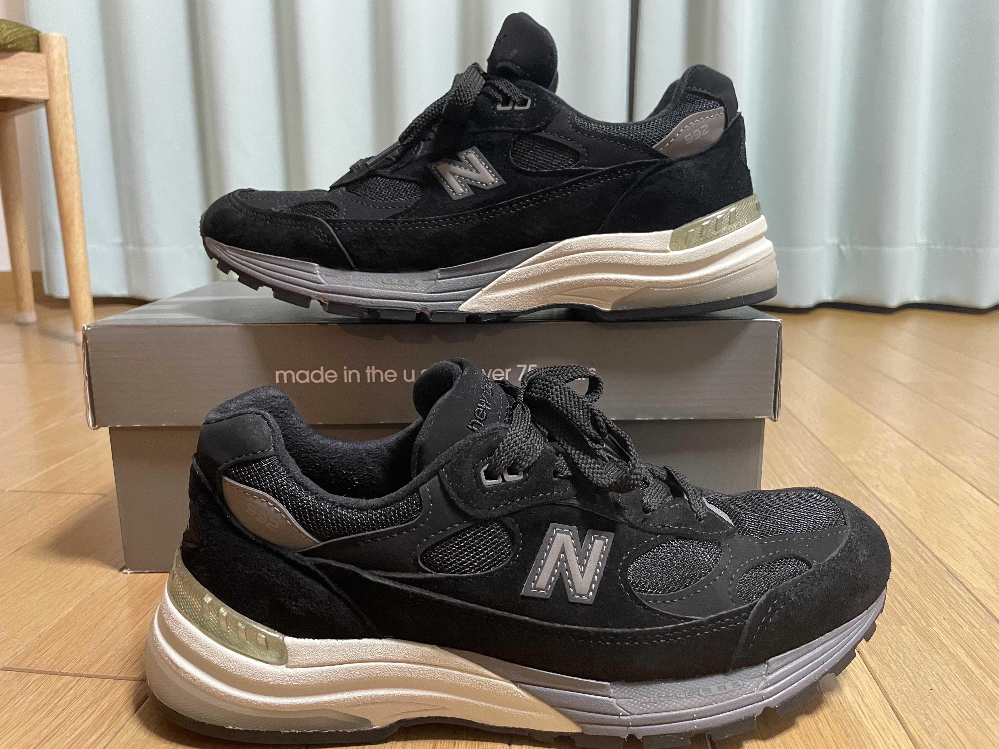 New Balance 992 Made in USA "Black"