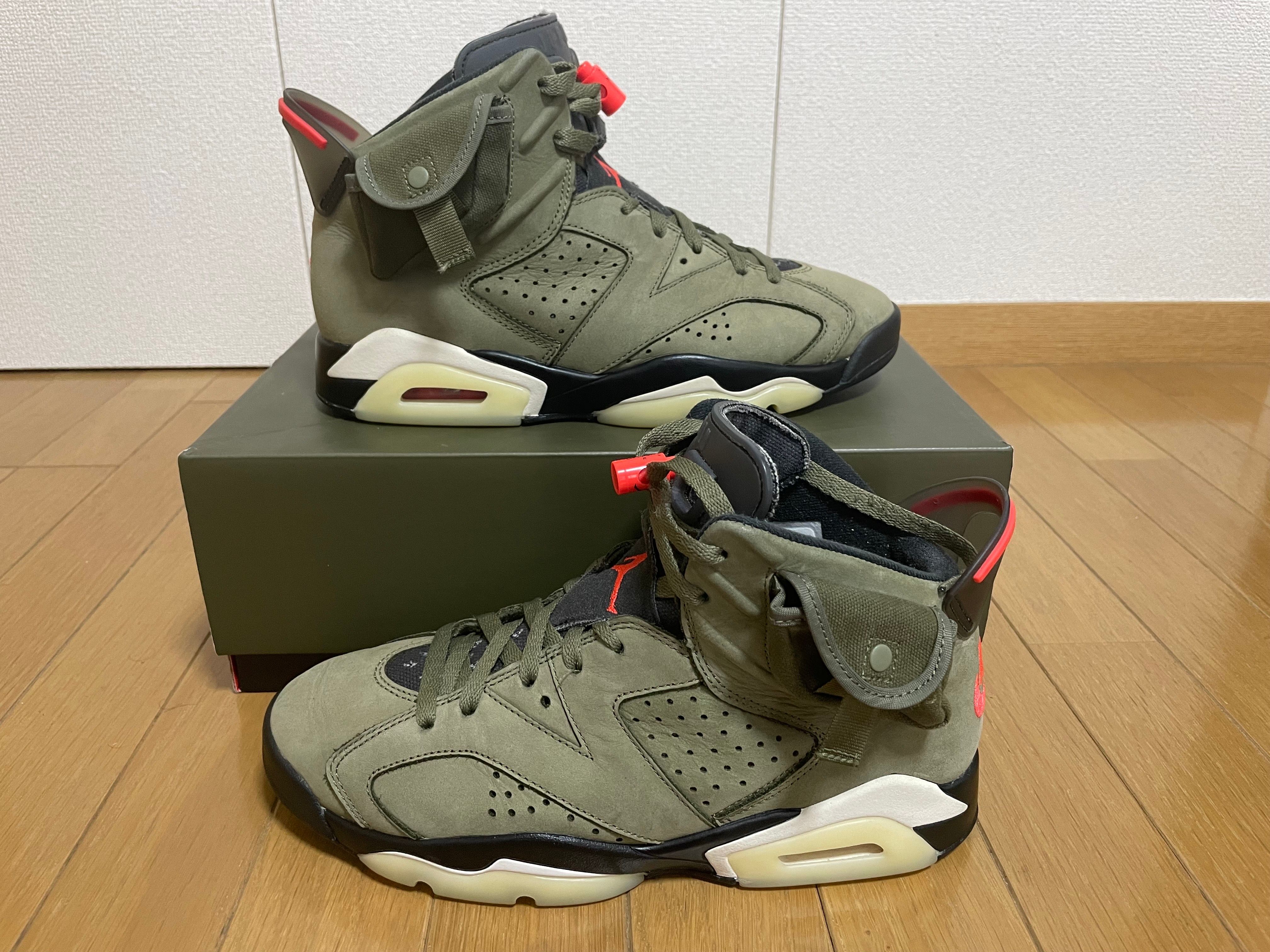 Travis Scott × Nike Air Jordan 6 Retro "Medium Olive"