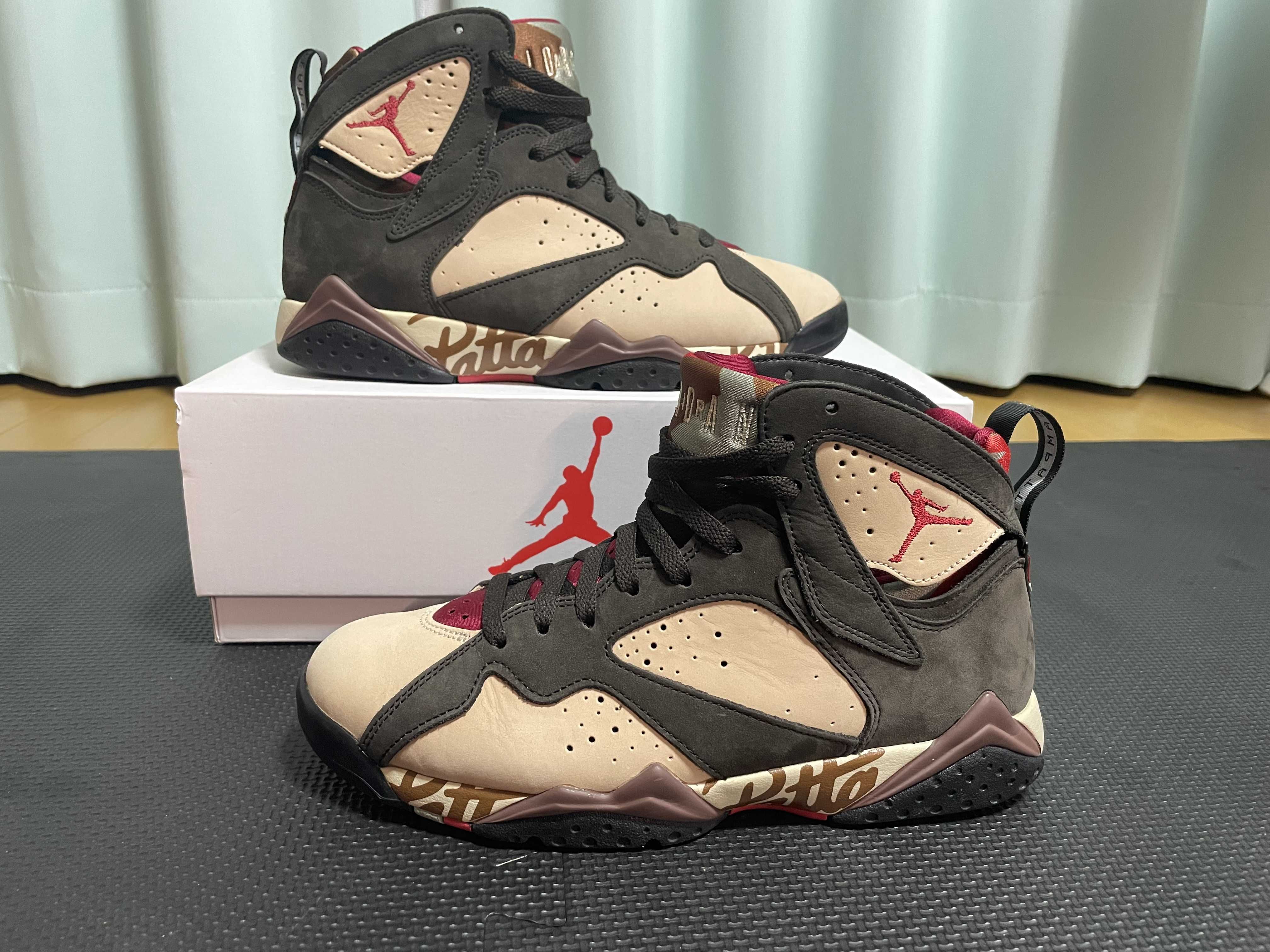 Patta × Nike Air Jordan 7 OG "Brown"