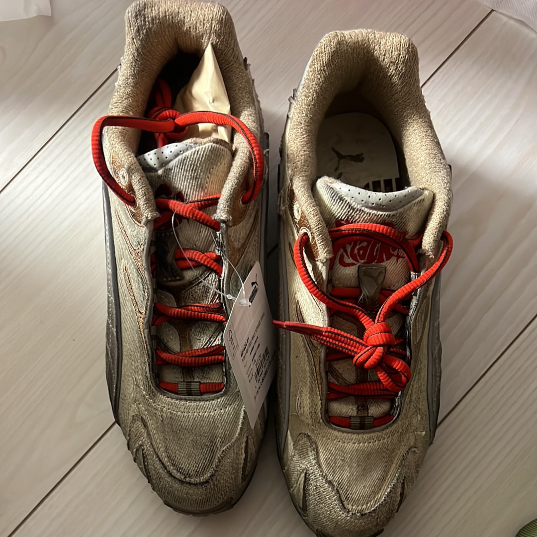 エイサップロッキー × プーマ インヘイル ディストレスト "タン/ブロンズ/レッド"