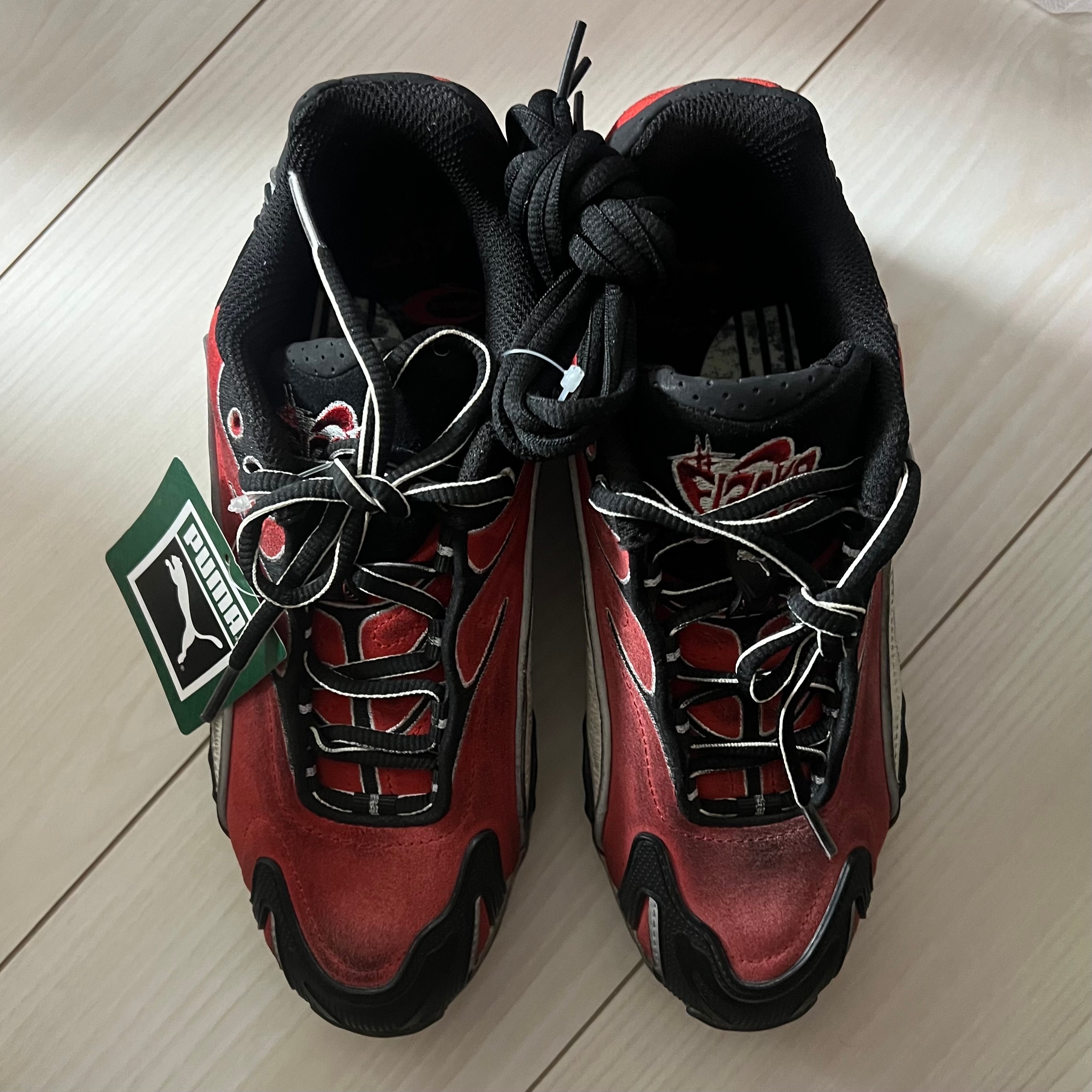 エイサップロッキー × プーマ インヘイル DISTR "ブラック/レッド"