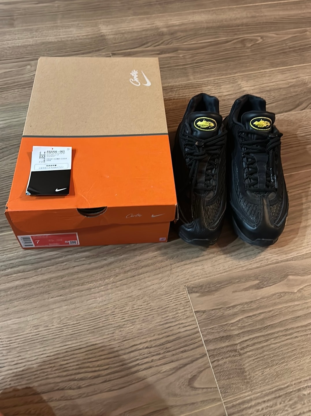 Corteiz × Nike Air Max 95 "Black and Tour Yellow"