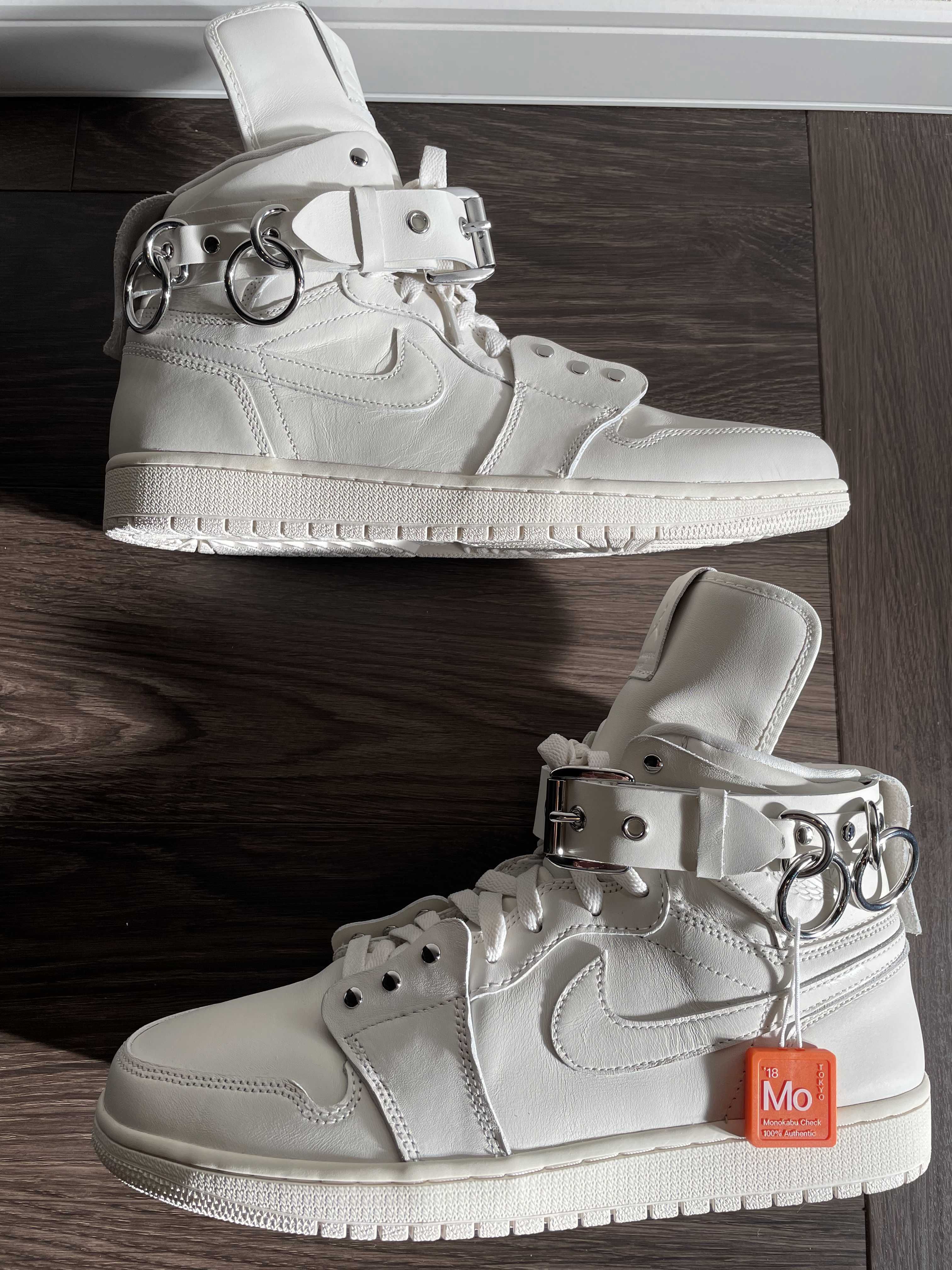 COMME des GARÇONS × Nike Air Jordan 1 High "White"