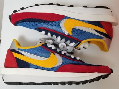 sacai × Nike LDV Waffle "Red/Blue"