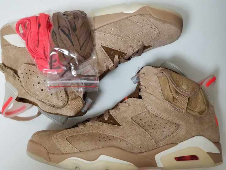 Travis Scott × Nike Air Jordan 6 "British Khaki"