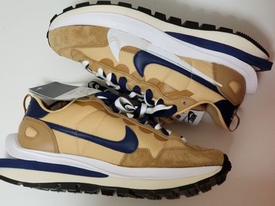 Sacai × Nike Vapor Waffle "Sesame And Blue Void"