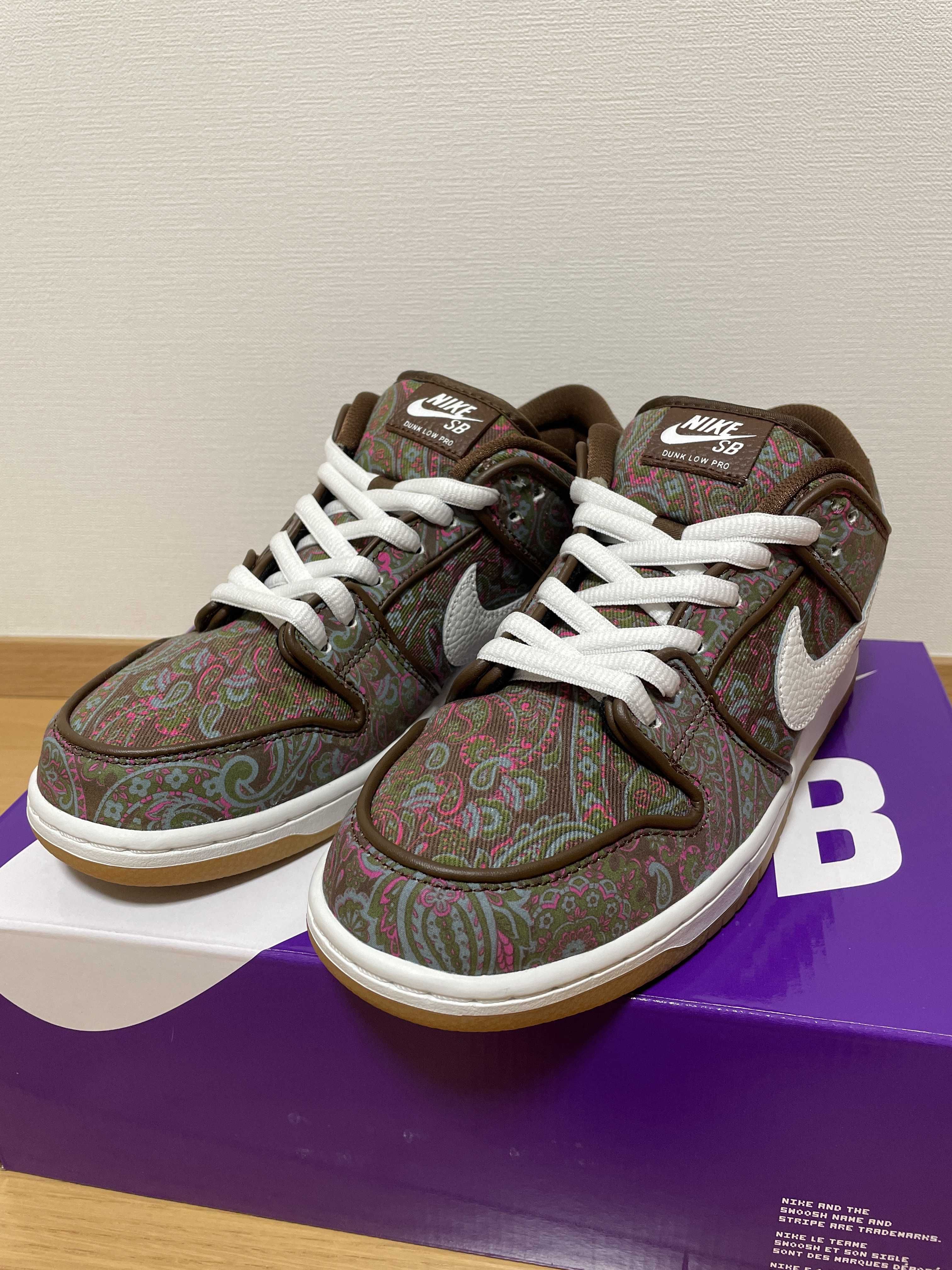 Nike SB Dunk Low PRM "Brown Paisley"