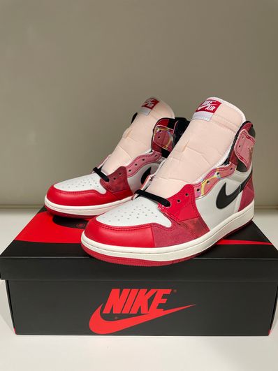 Spider-Man × Nike Air Jordan 1 Retro High OG SP "Spider-Man: Across the Spider-Verse/University Red"