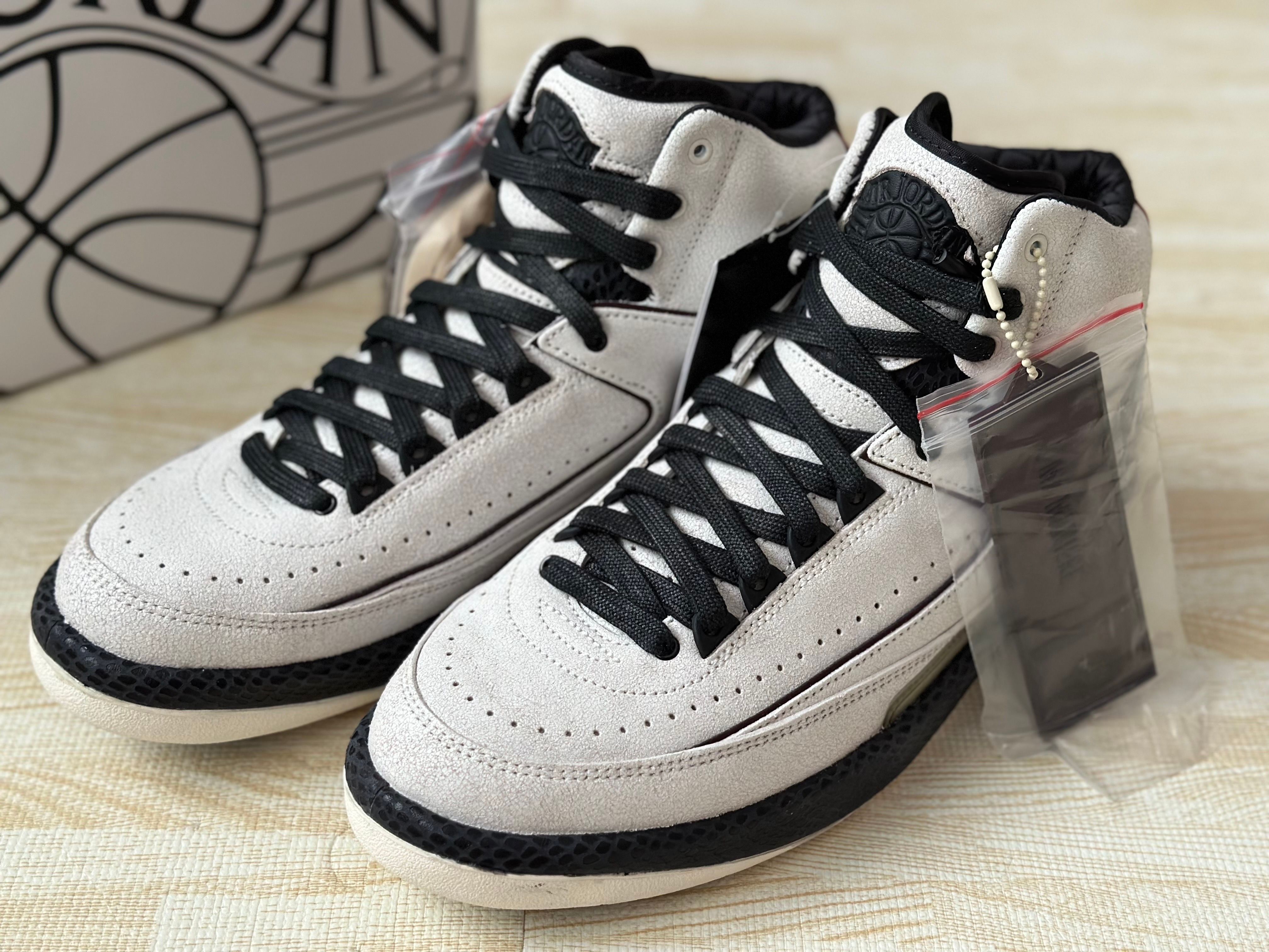 A Ma Maniere × Nike Air Jordan 2 "Airness/Sail and Burgundy"