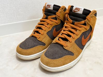 NIKE DUNK HIGH PRM "DARK CURRY"
