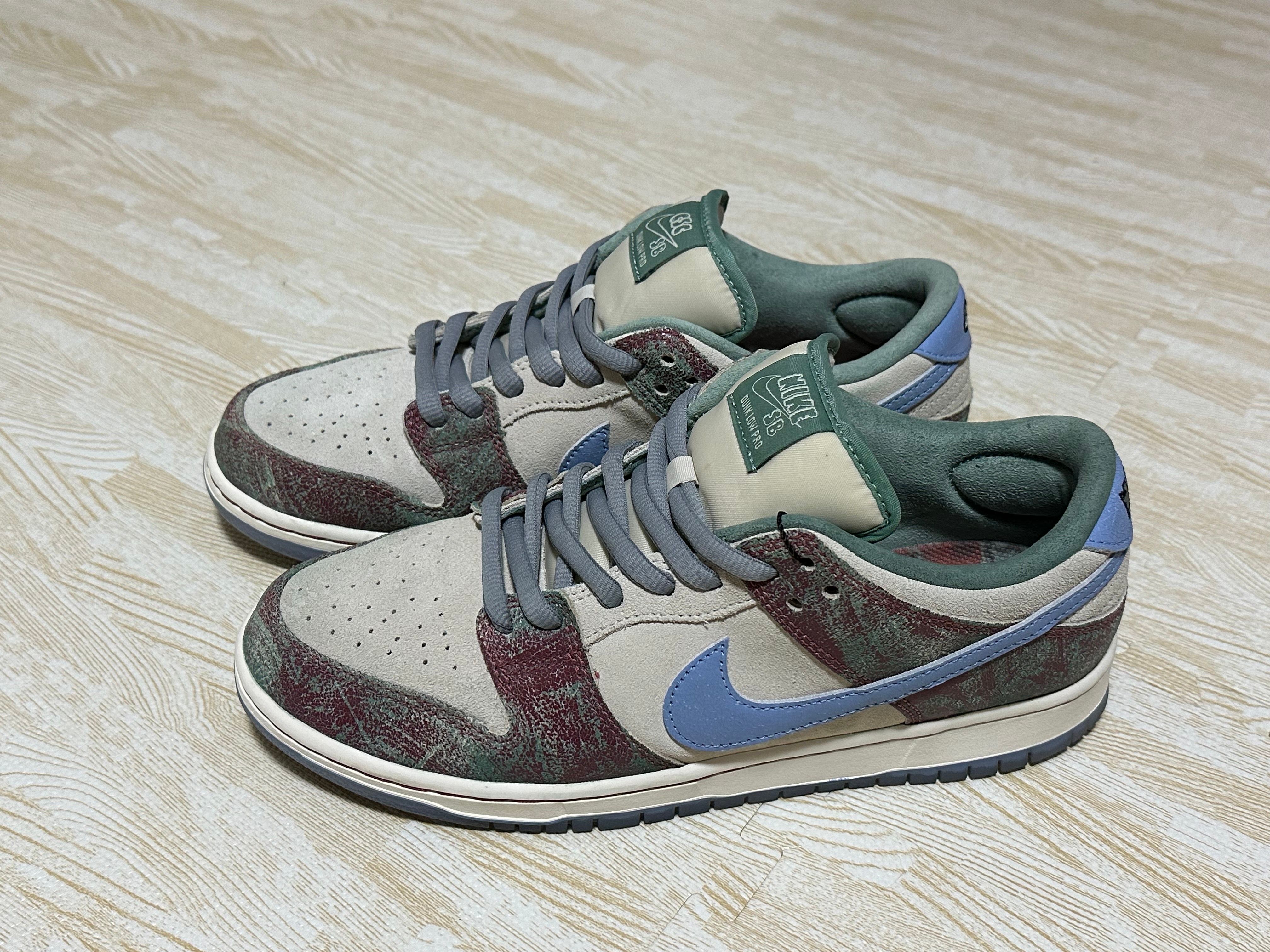 Crenshaw Skate Club × Nike SB Dunk Low PRO QS "Sail/Light Blue-Cedar"