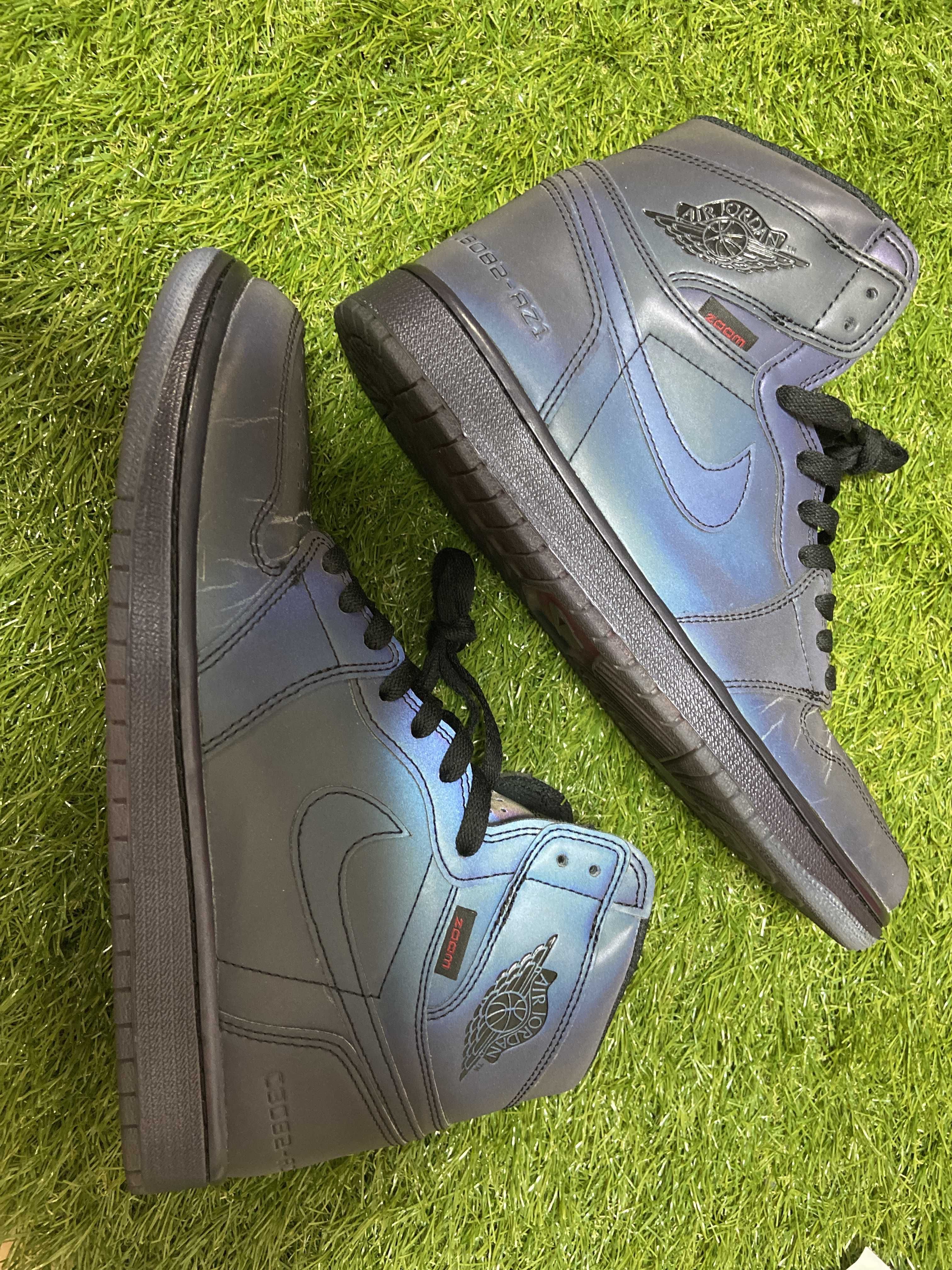 Nike Air Jordan 1 High Zoom Fearless "Multi Color/Varsity Red/Black"