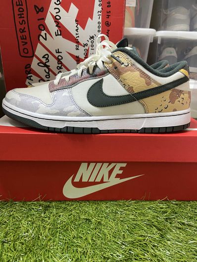 Nike Dunk Low "Sail Multi Camo"