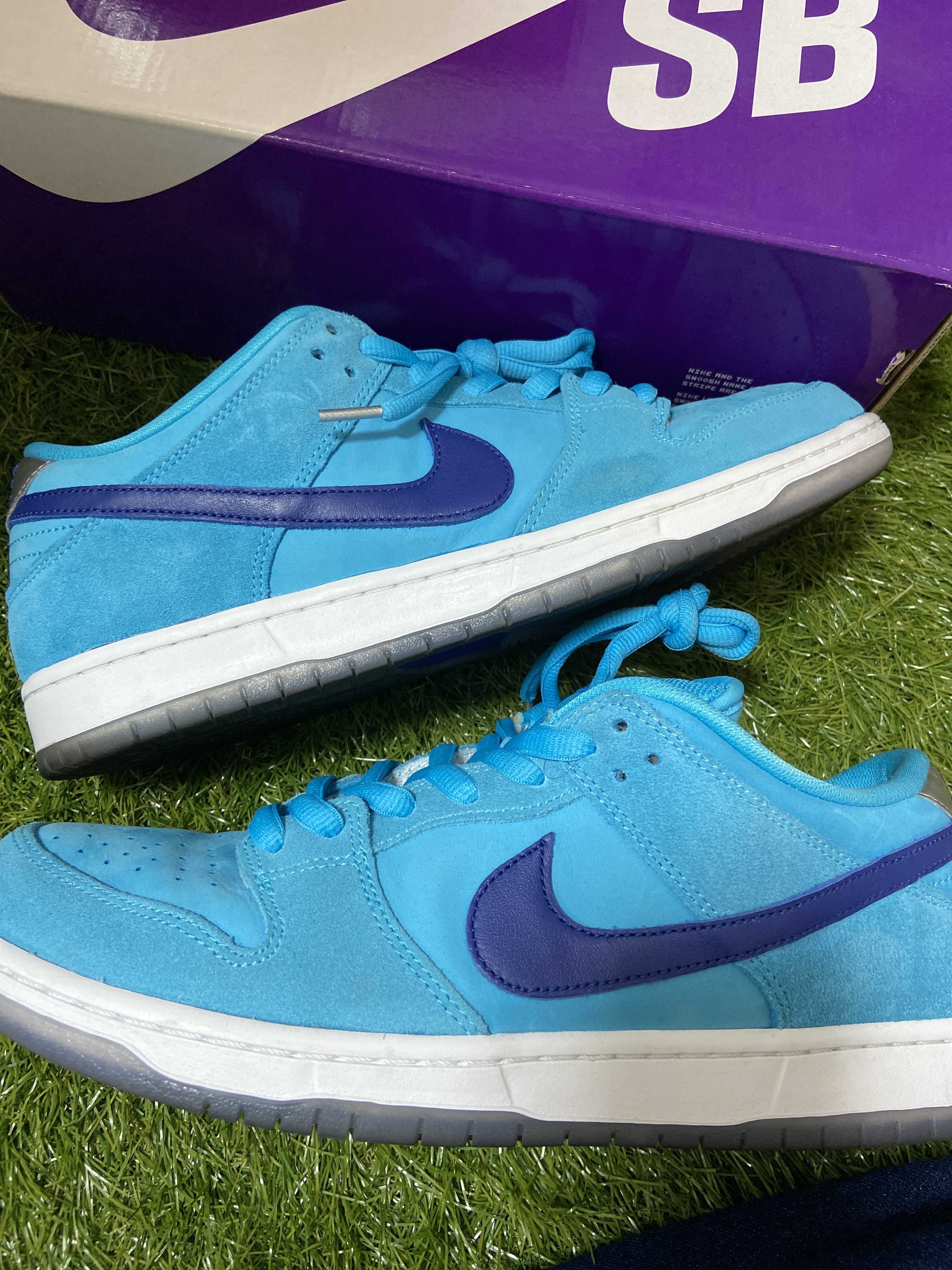 Nike SB Dunk Low Pro "Blue Fury/Deep Royal Blue"