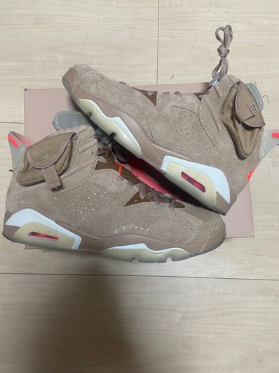 Travis Scott × Nike Air Jordan 6 "British Khaki"