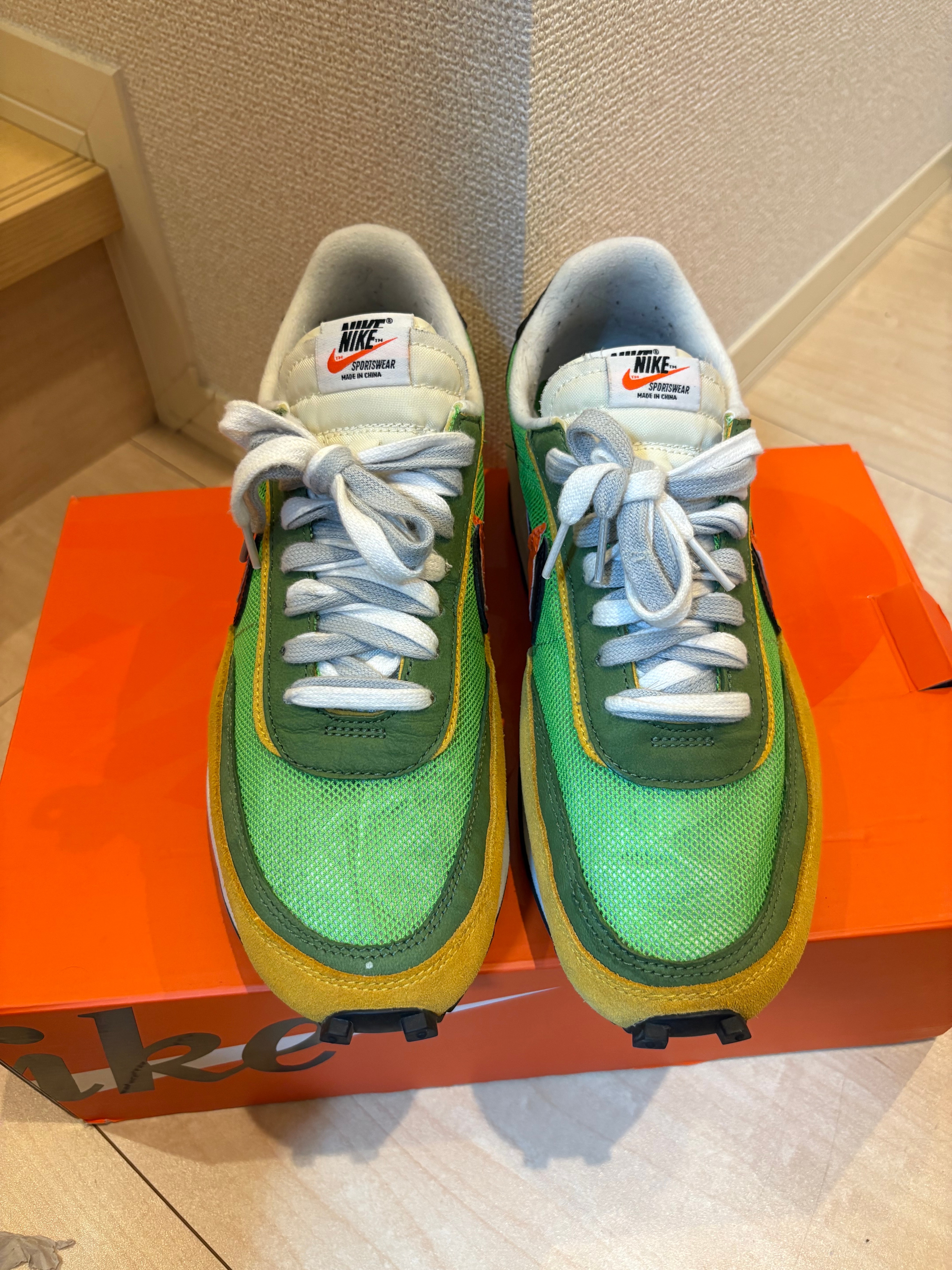 sacai × Nike LDV Waffle "Green"