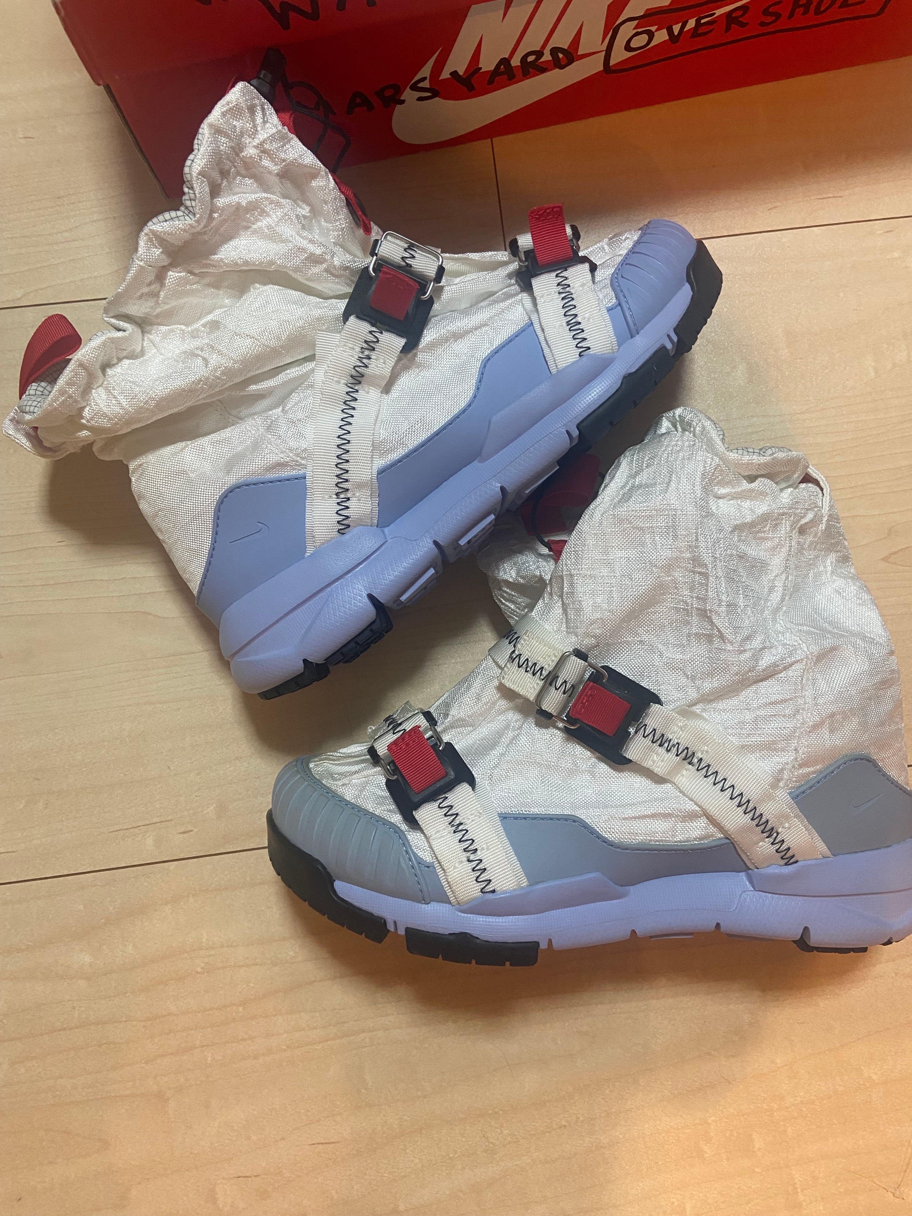 TOM SACHS × NIKE MARSYARD OVERSHOE "WHITE/LIGHT BLUE"