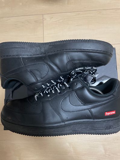 Supreme × Nike Air Force 1 Low "Black"
