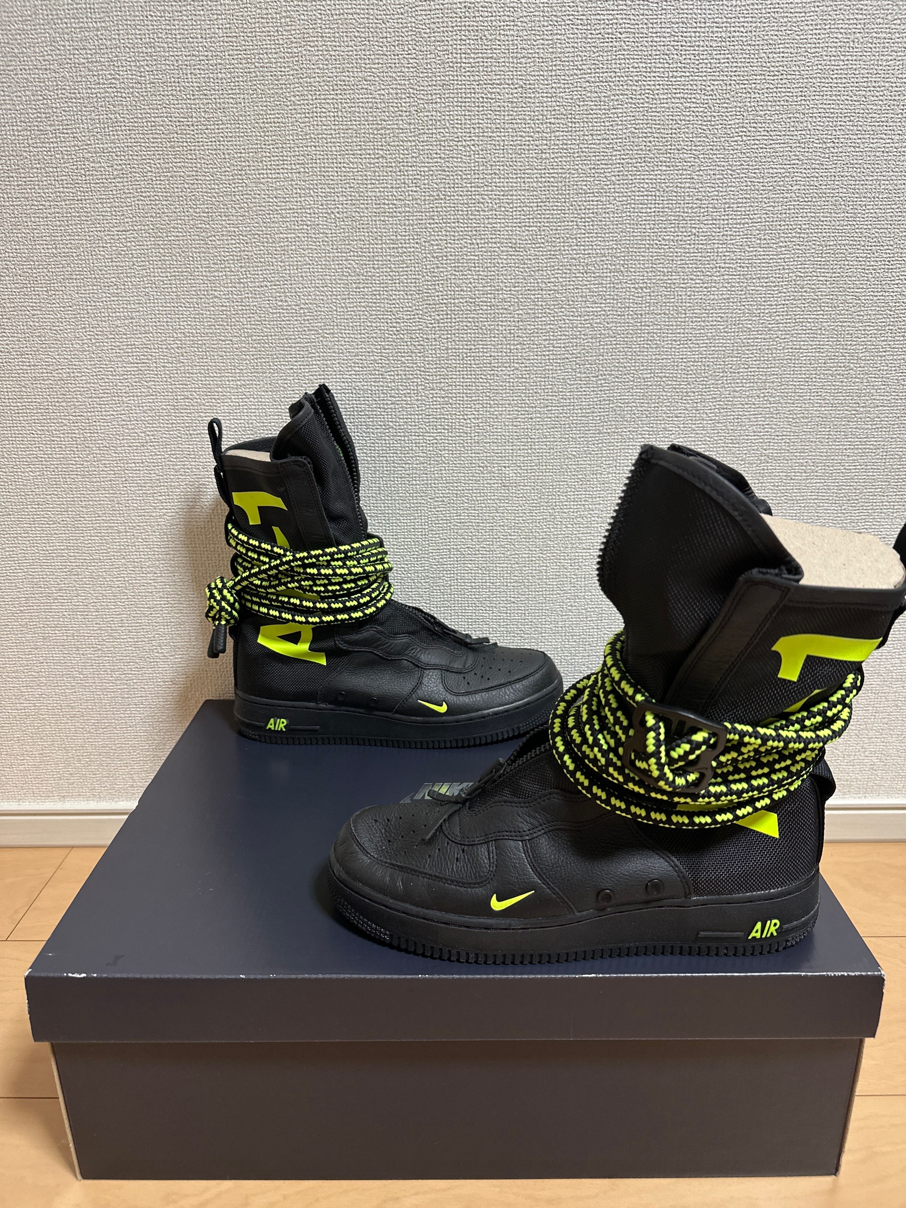 Nike SF Air Force 1 High "Black Volt"