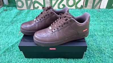Supreme × Nike Air Force 1 Low "Baroque Brown"
