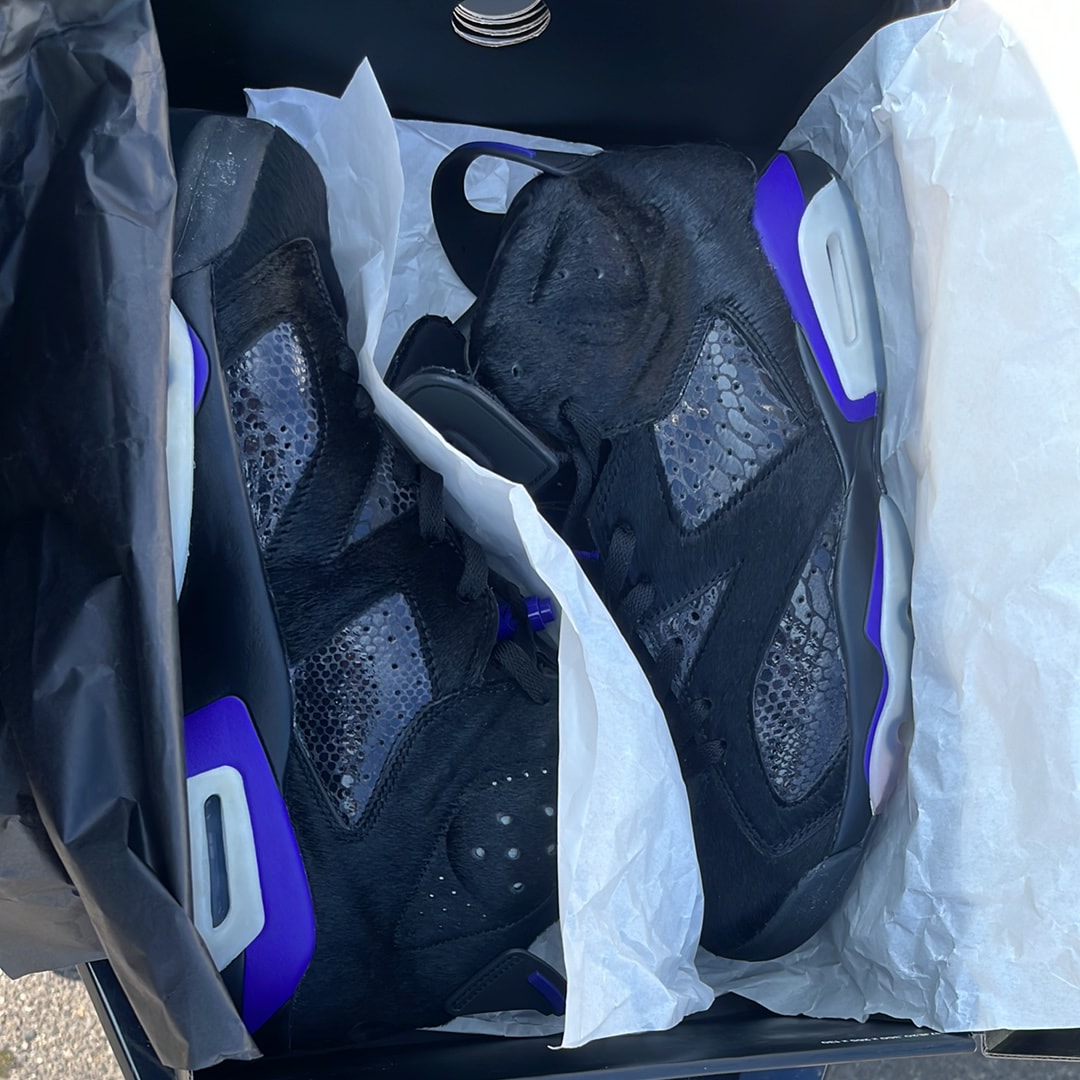 Nike Air Jordan 6 NRG "Black/Dark Concord"