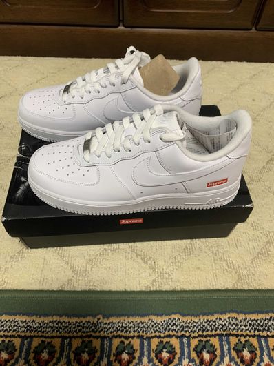 Supreme × Nike Air Force 1 Low "White"