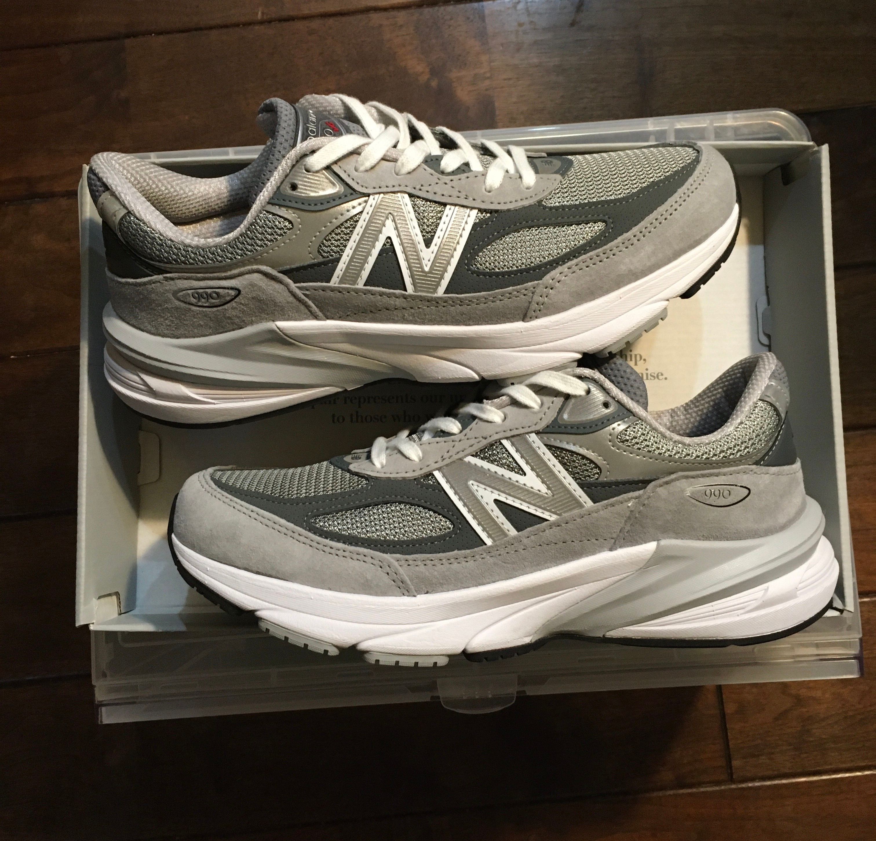 New Balance 990V6 "Gray" (Heel Logo NB)