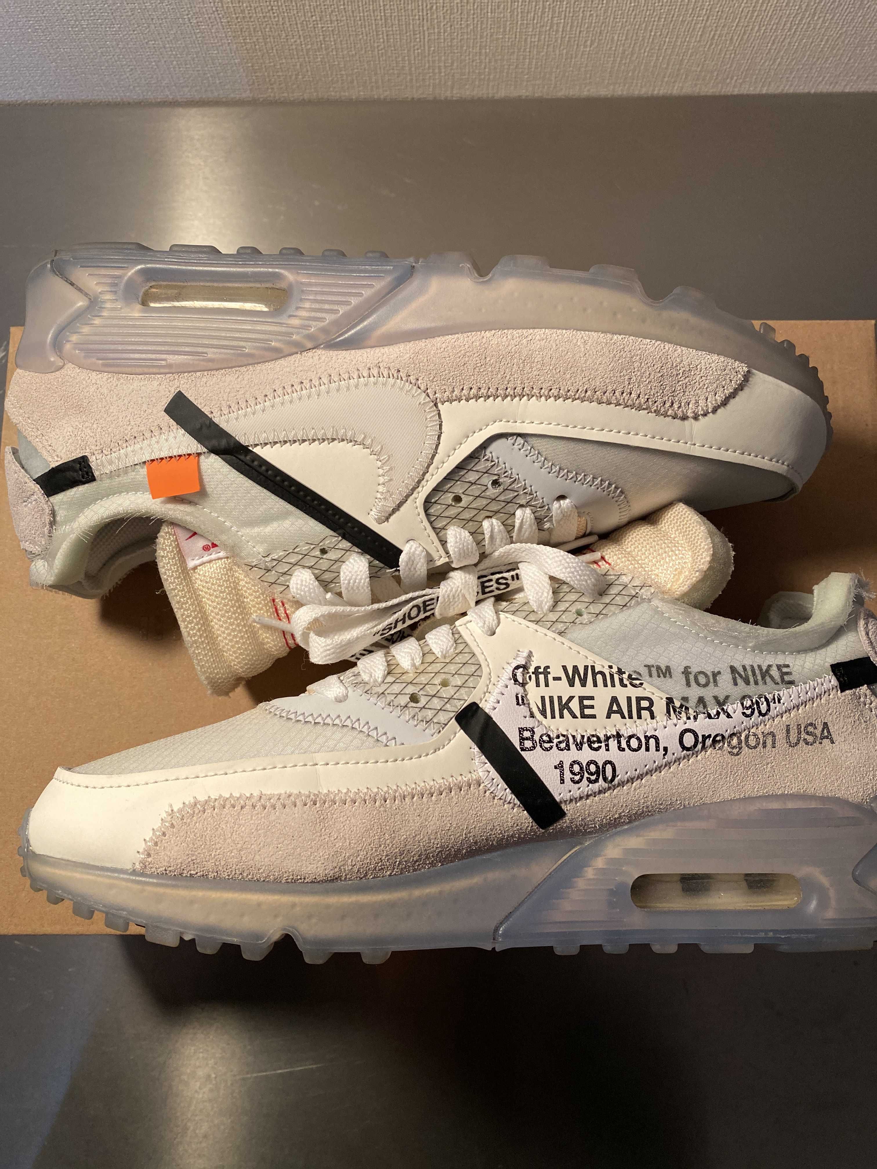 Off-White × Nike Air Max 90 "The 10/Sail"