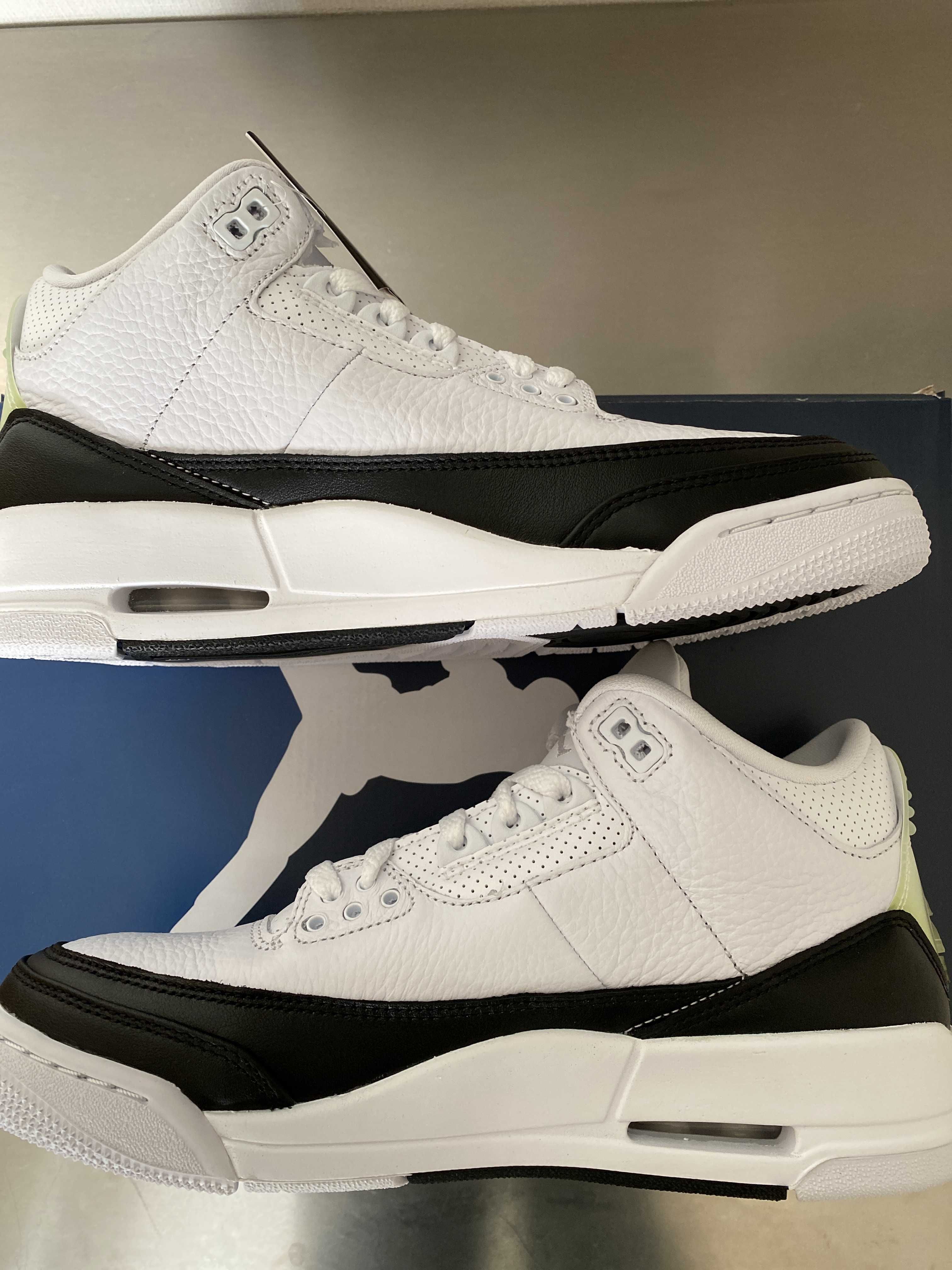 Fragment × Nike Air Jordan 3 "White/Black"