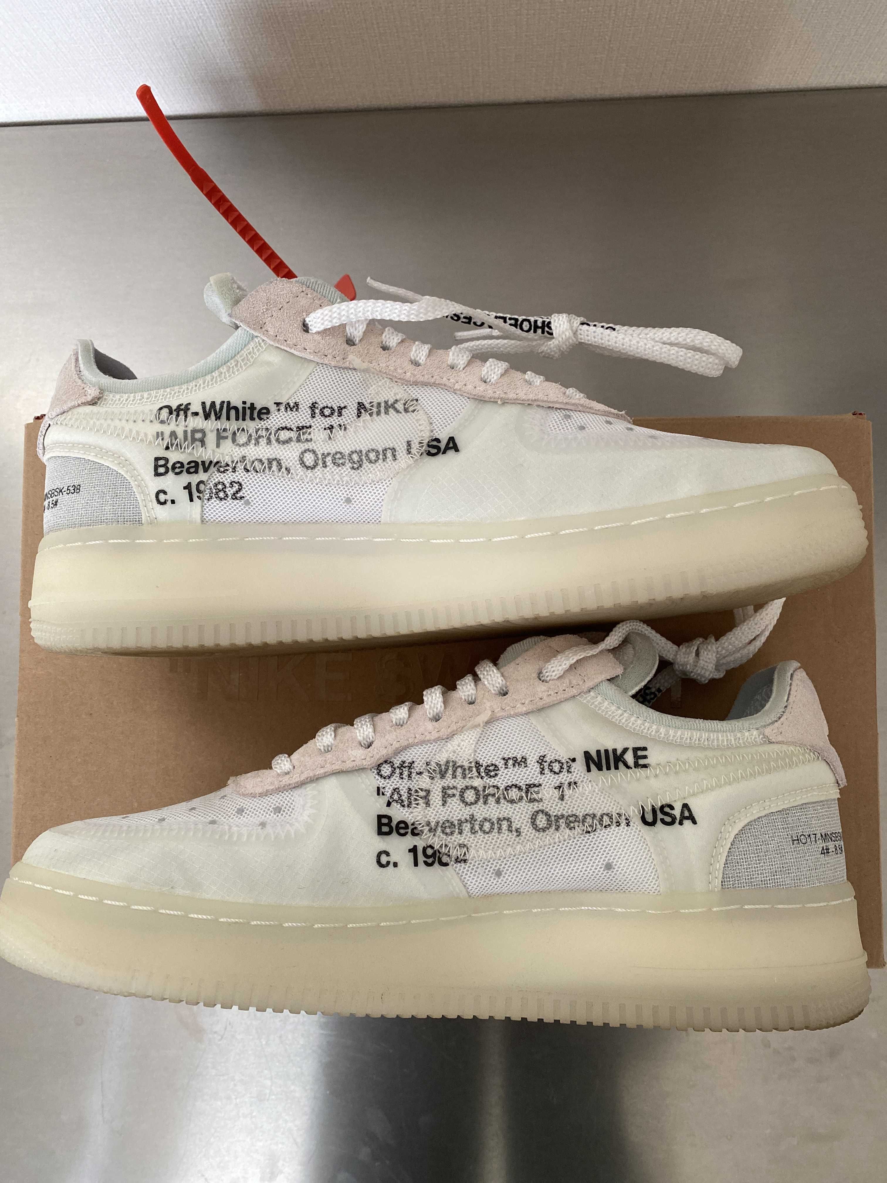 Off-White × Nike The Ten Air Force 1 Low "White"