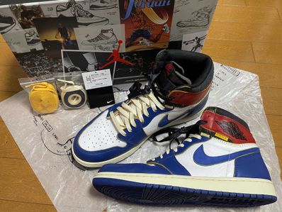 Union × Nike Air Jordan 1 Retro High OG NRG "Storm Blue/Varsity Red"