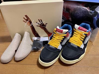 UNION × NIKE AIR JORDAN 4 "OFF NOIR"