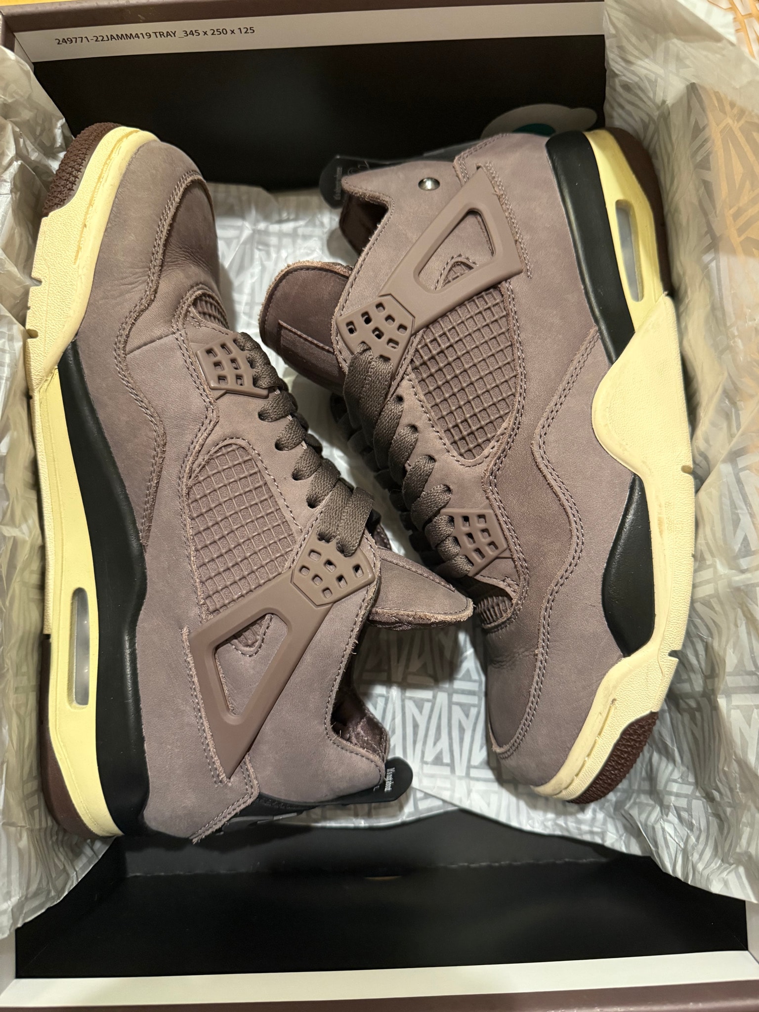 A Ma Maniere × Nike Air Jordan 4 "Violet Ore"
