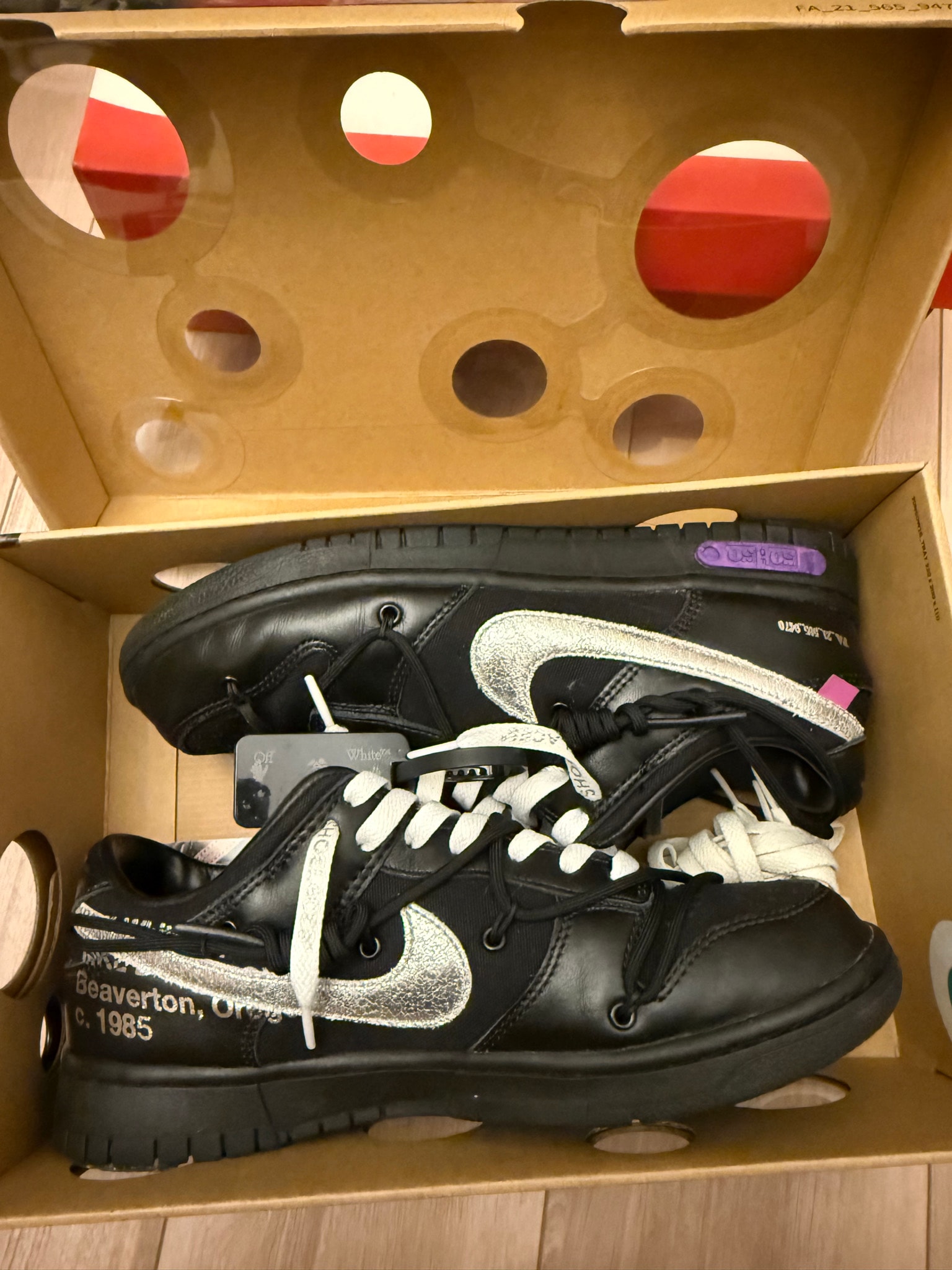Off-White × Nike Dunk Low 1 of 50 "Lot.50"