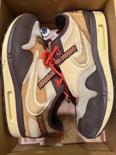 Travis Scott × Nike Air Max 1 "CACT.US Brown"